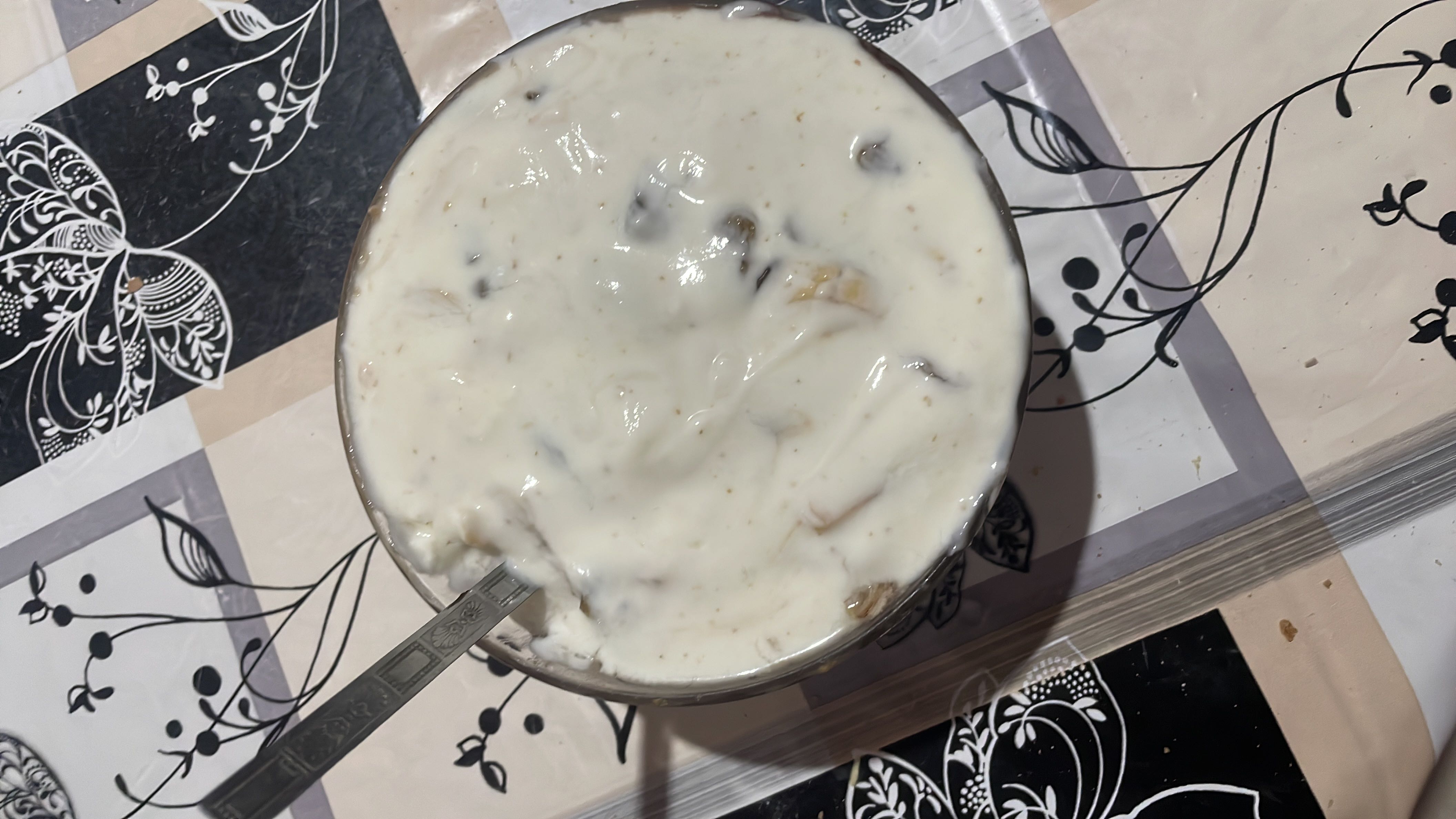 Yaourt aux fruits secs