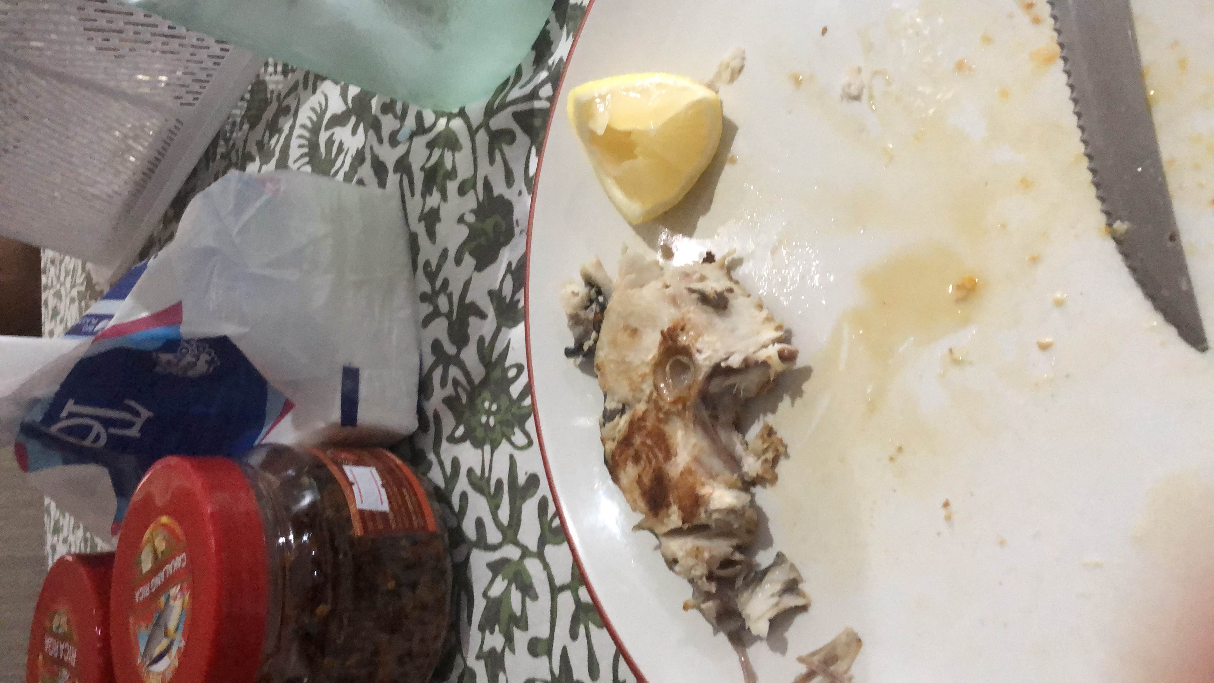 Grilled Fish with Lemon