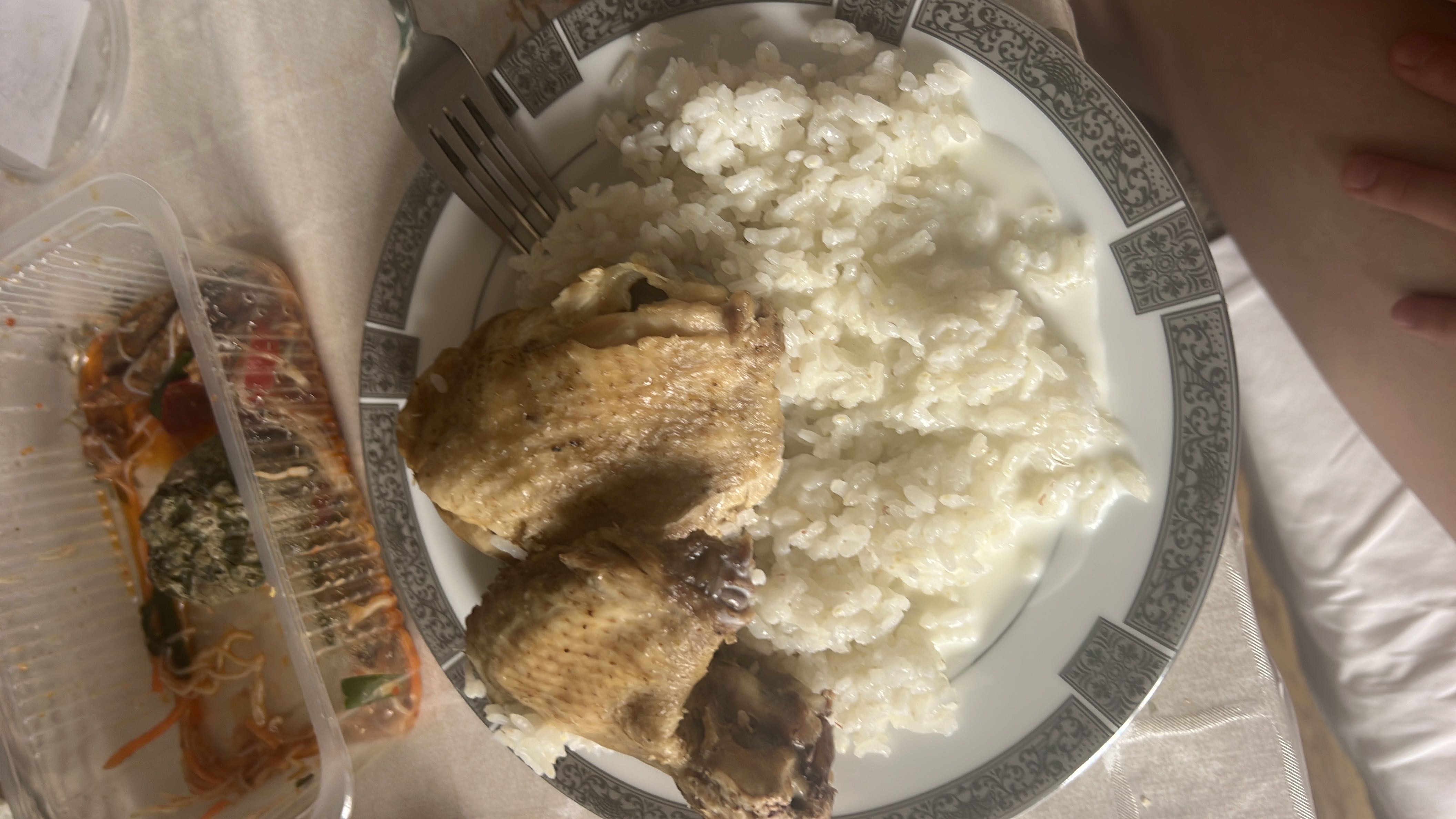 Курица с рисом