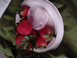 Strawberries with Dip
