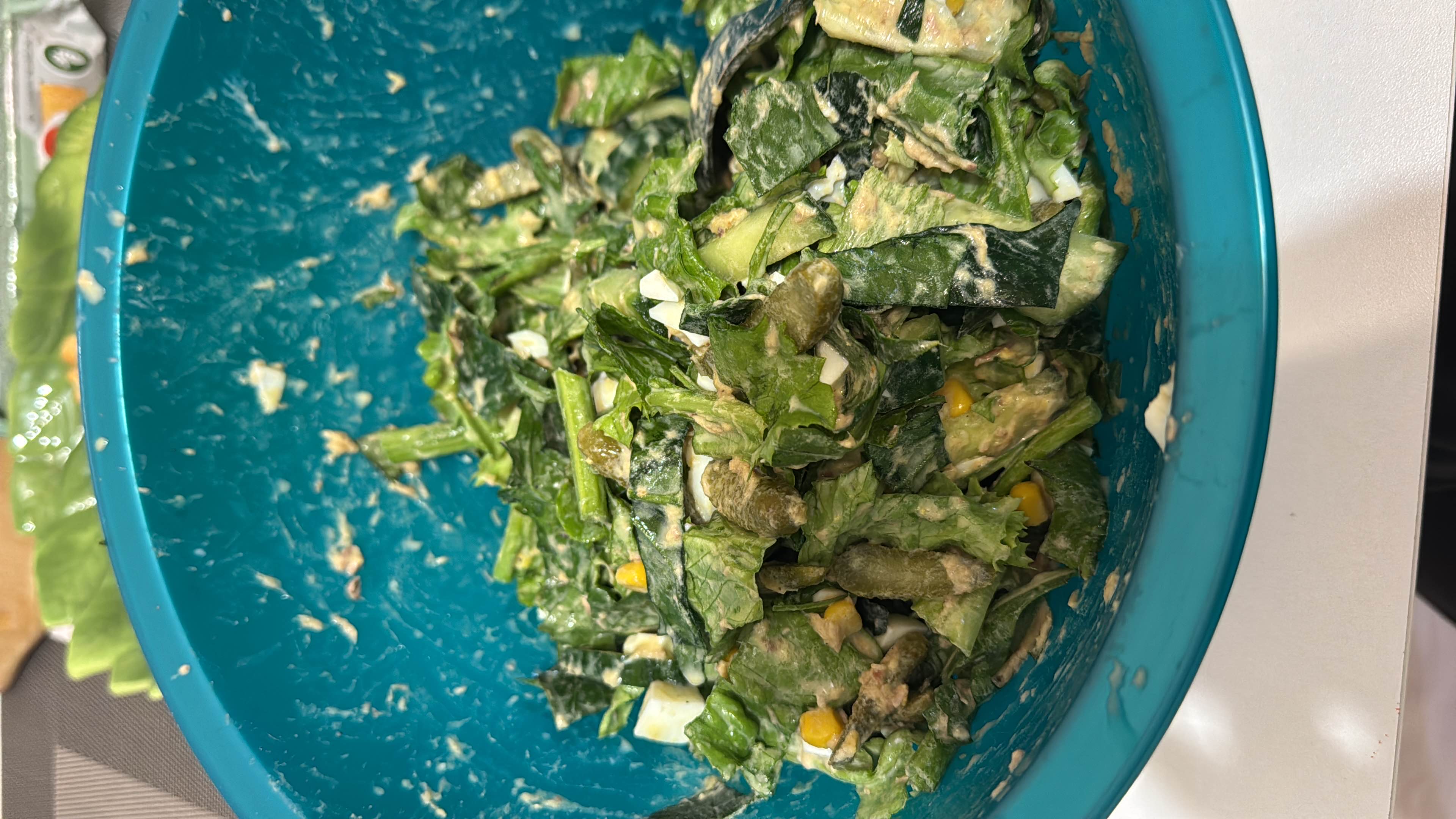 Салат с тунцом