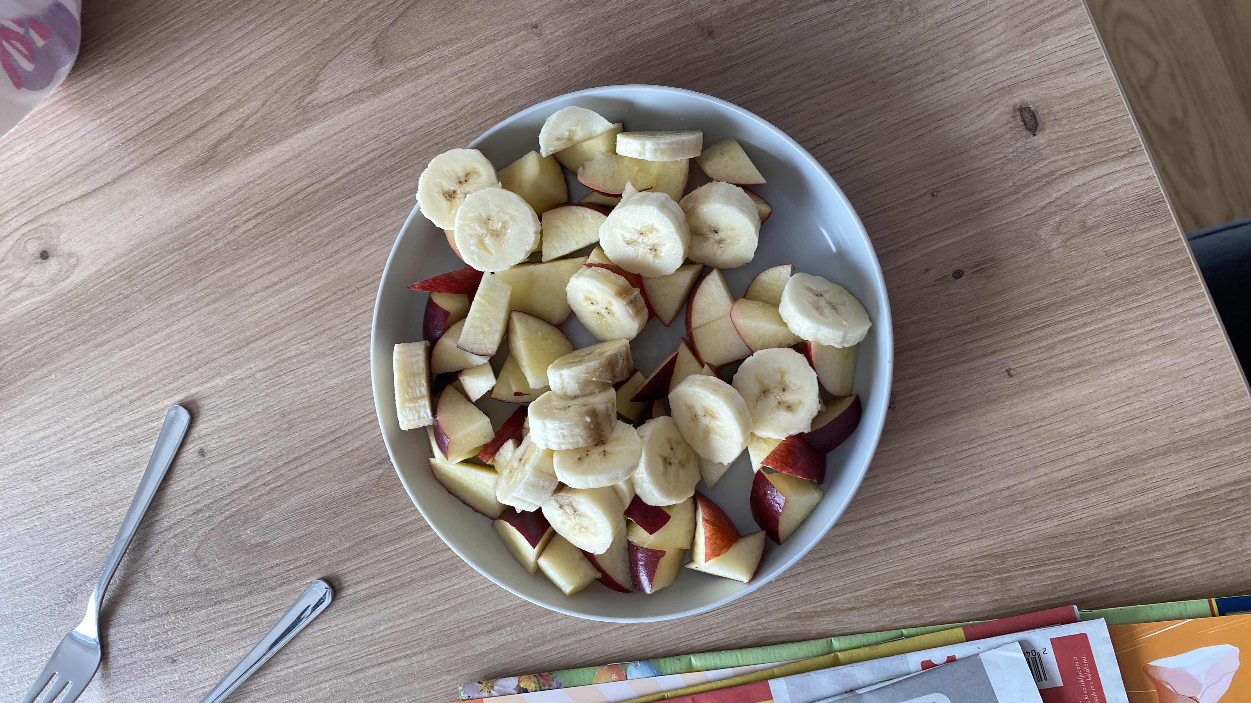 Apple Banana Salad