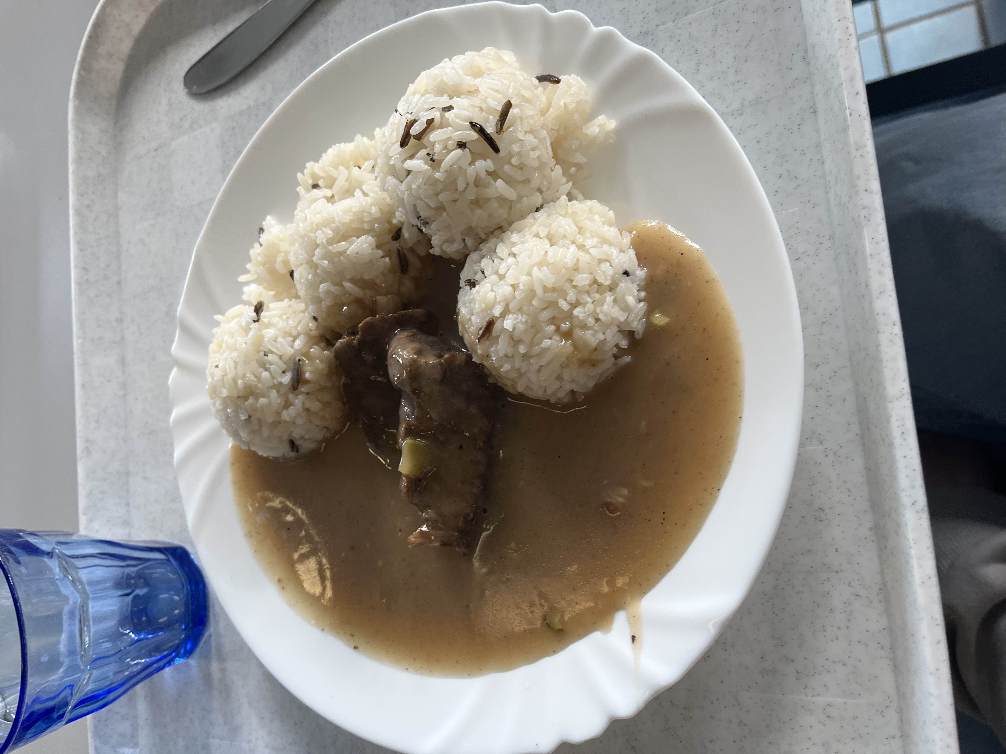 Hovězí maso s rýží