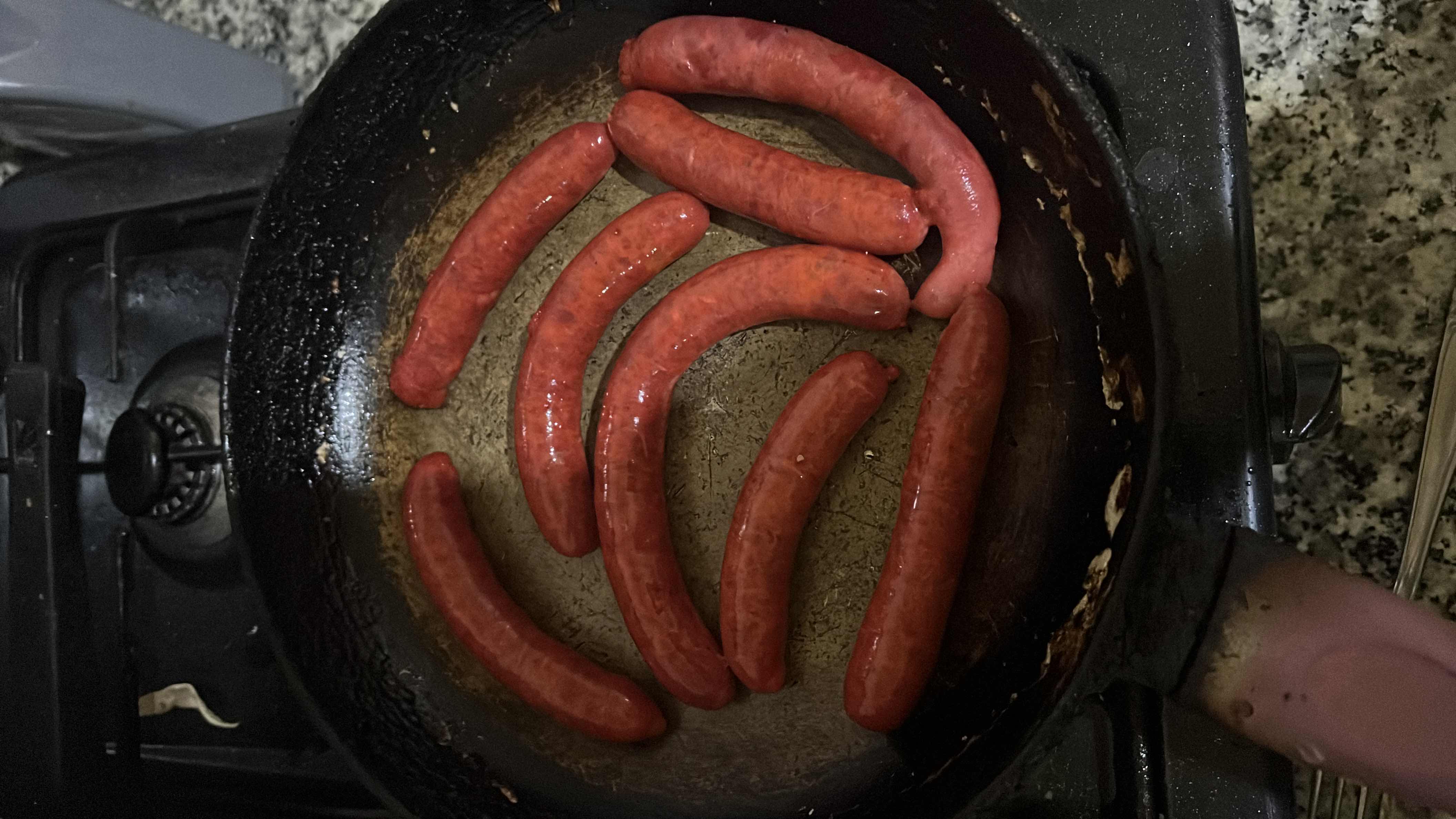 نقانق مقلية