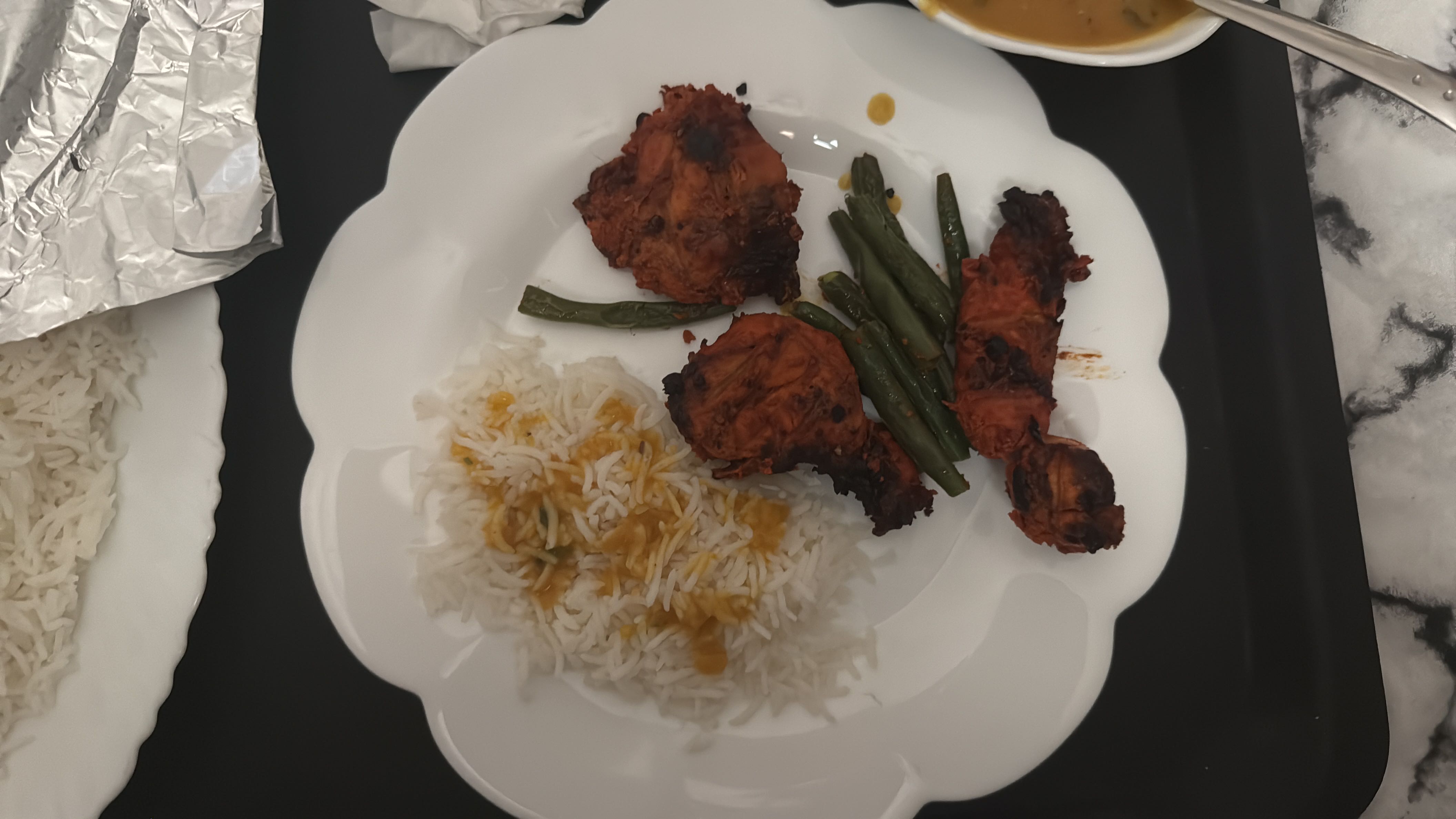 Grilled Chicken with Rice