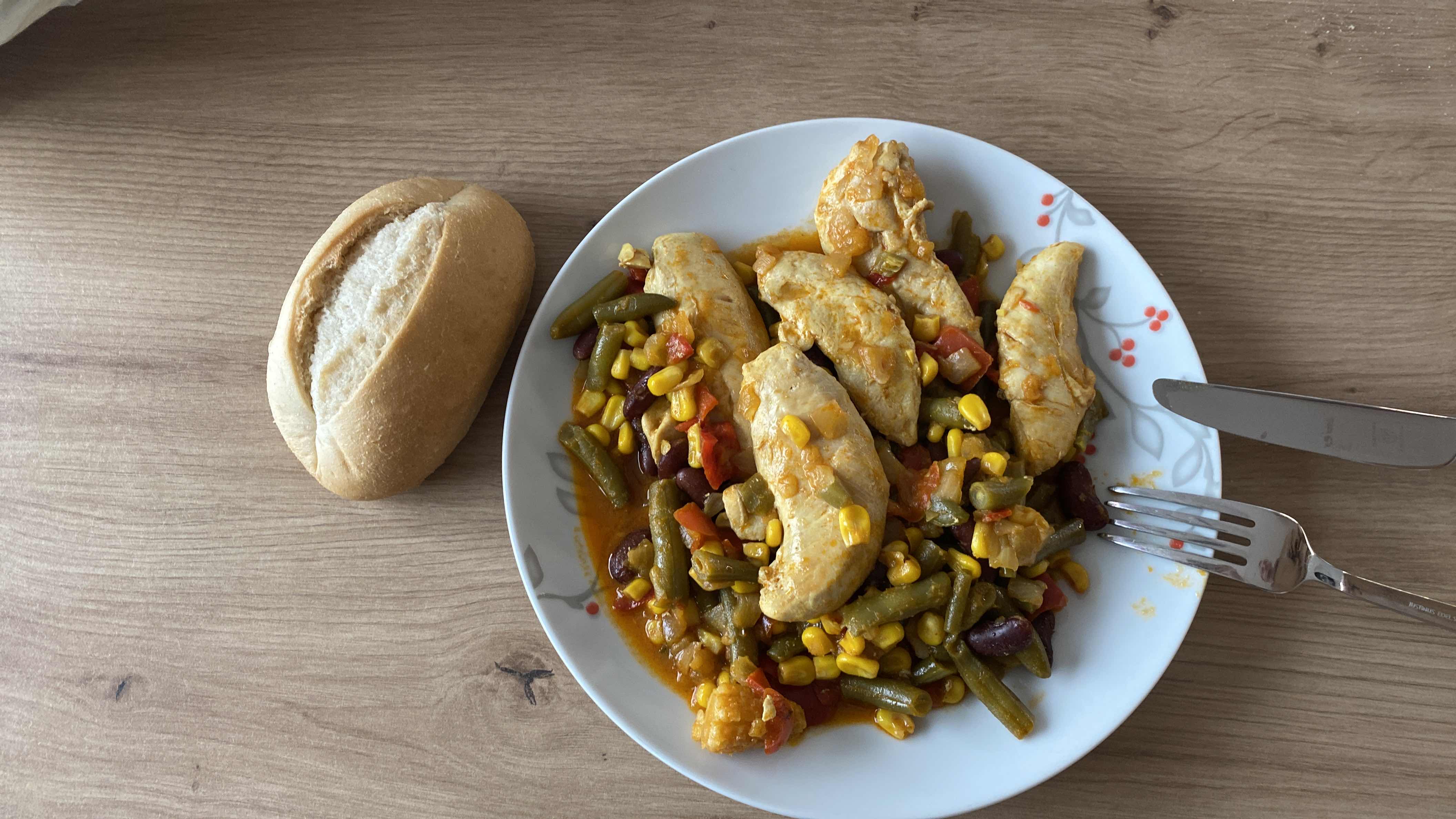 Chicken with Vegetables
