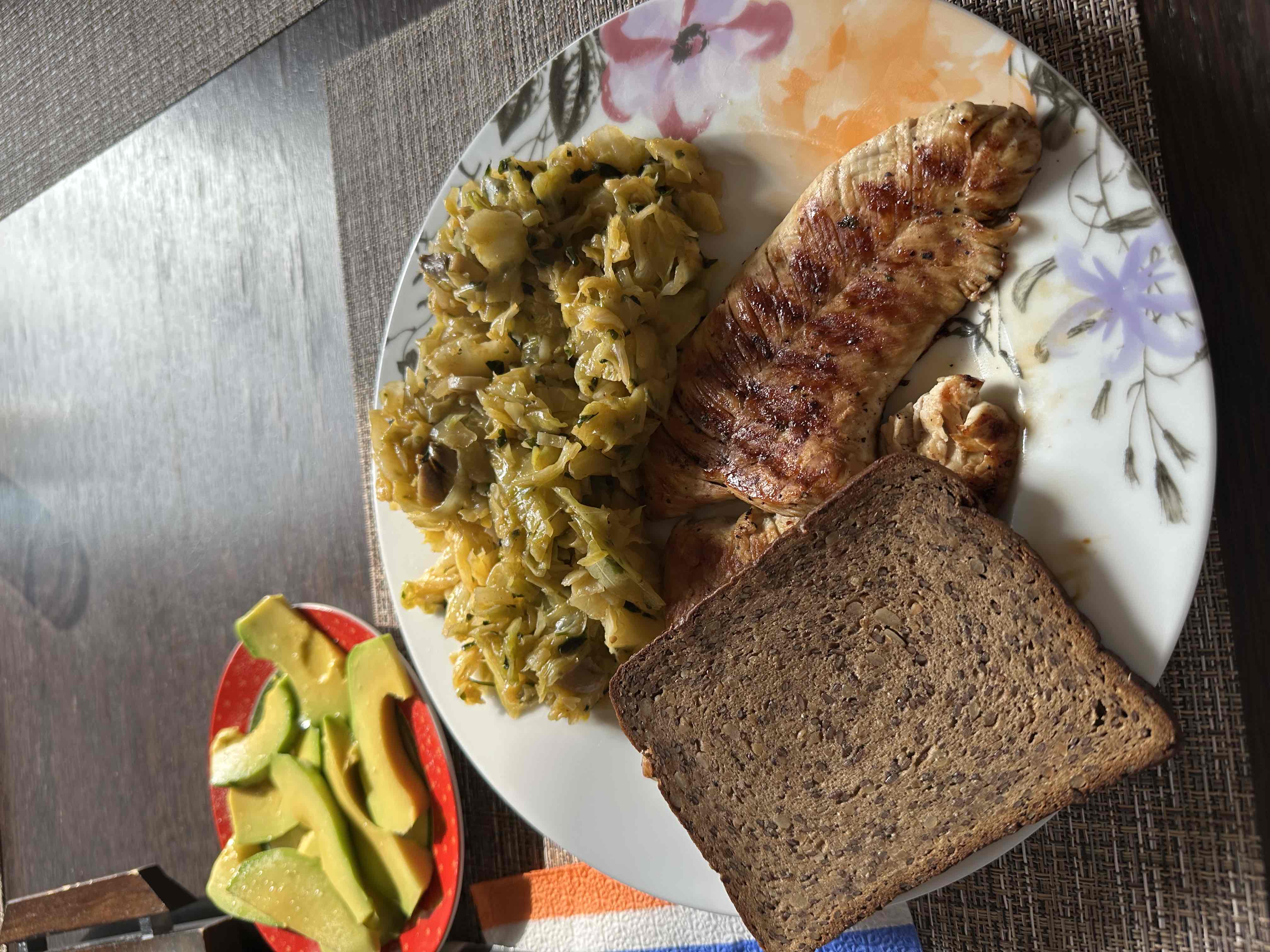 Grilled Chicken with Sides