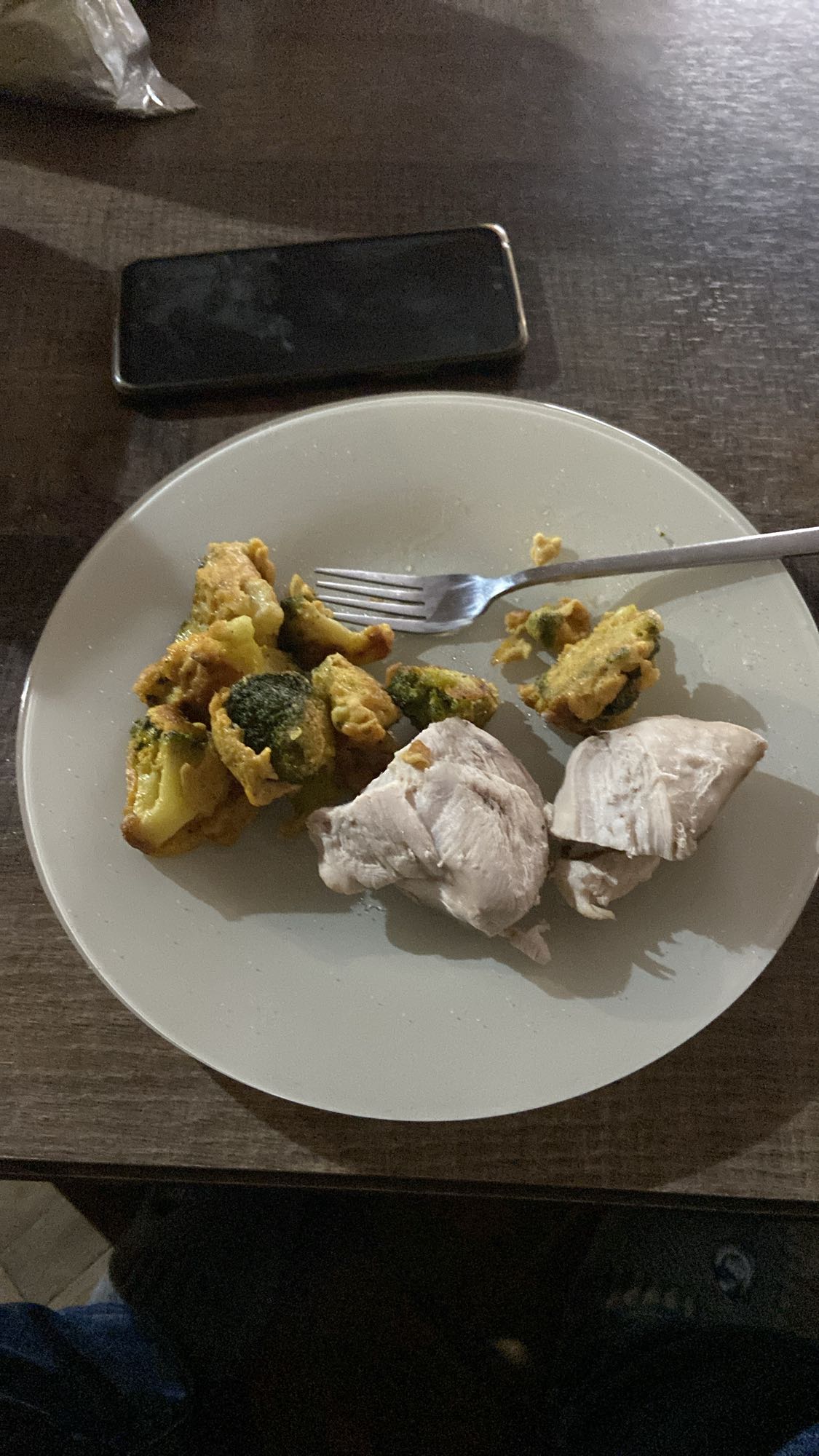 Курица с брокколи