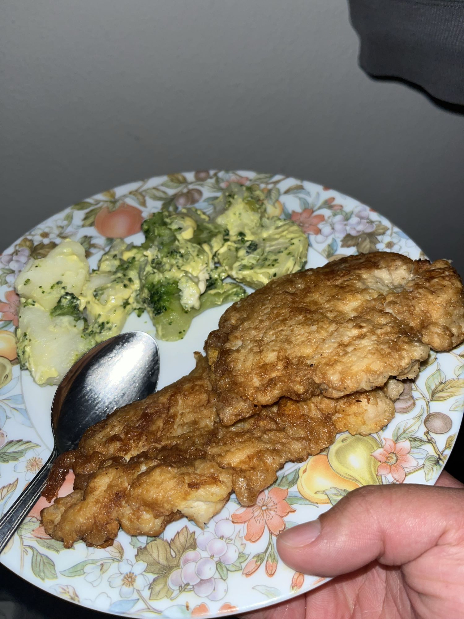 Fried Chicken with Veggies