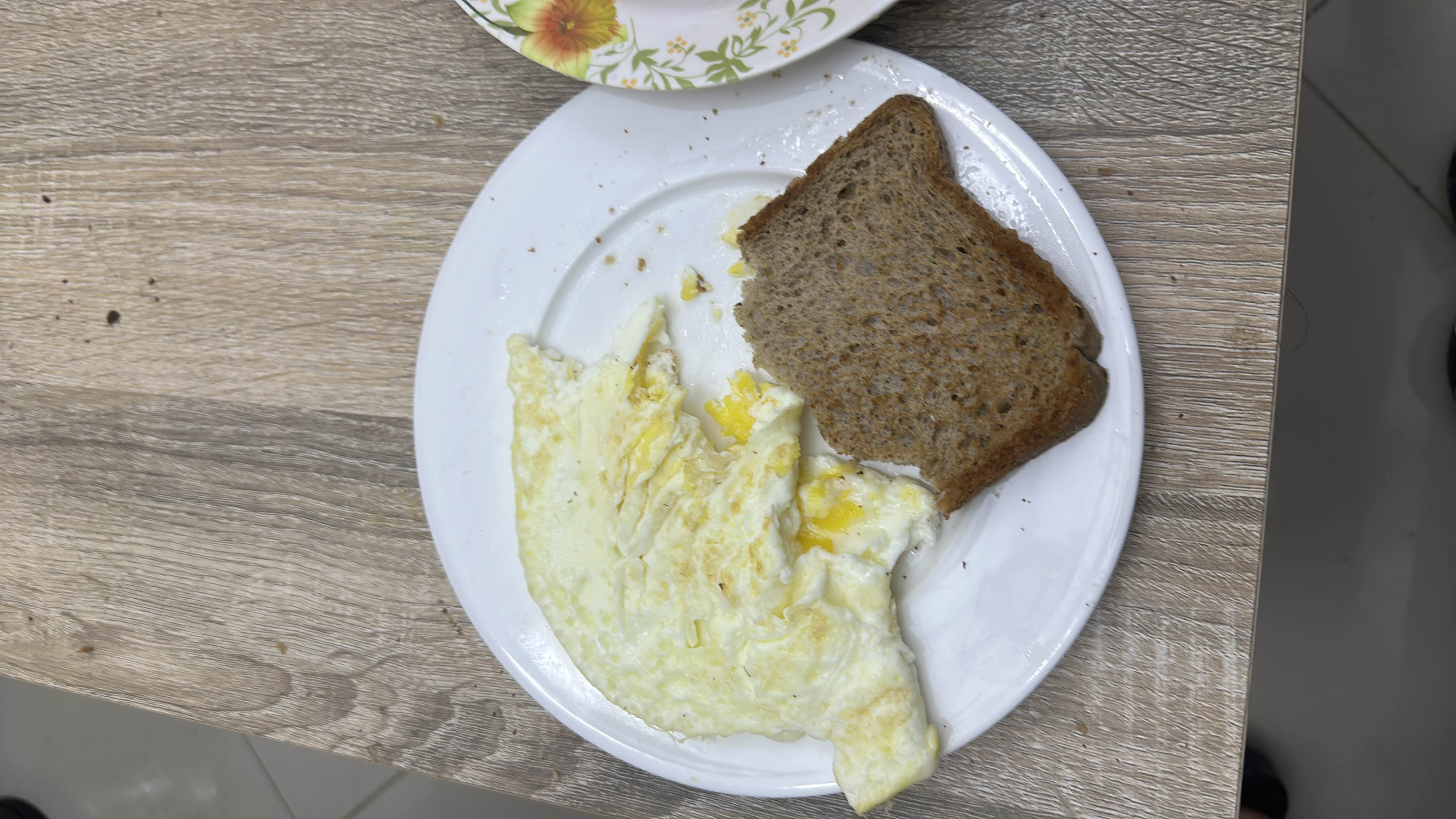 Eggs and Whole Wheat Toast