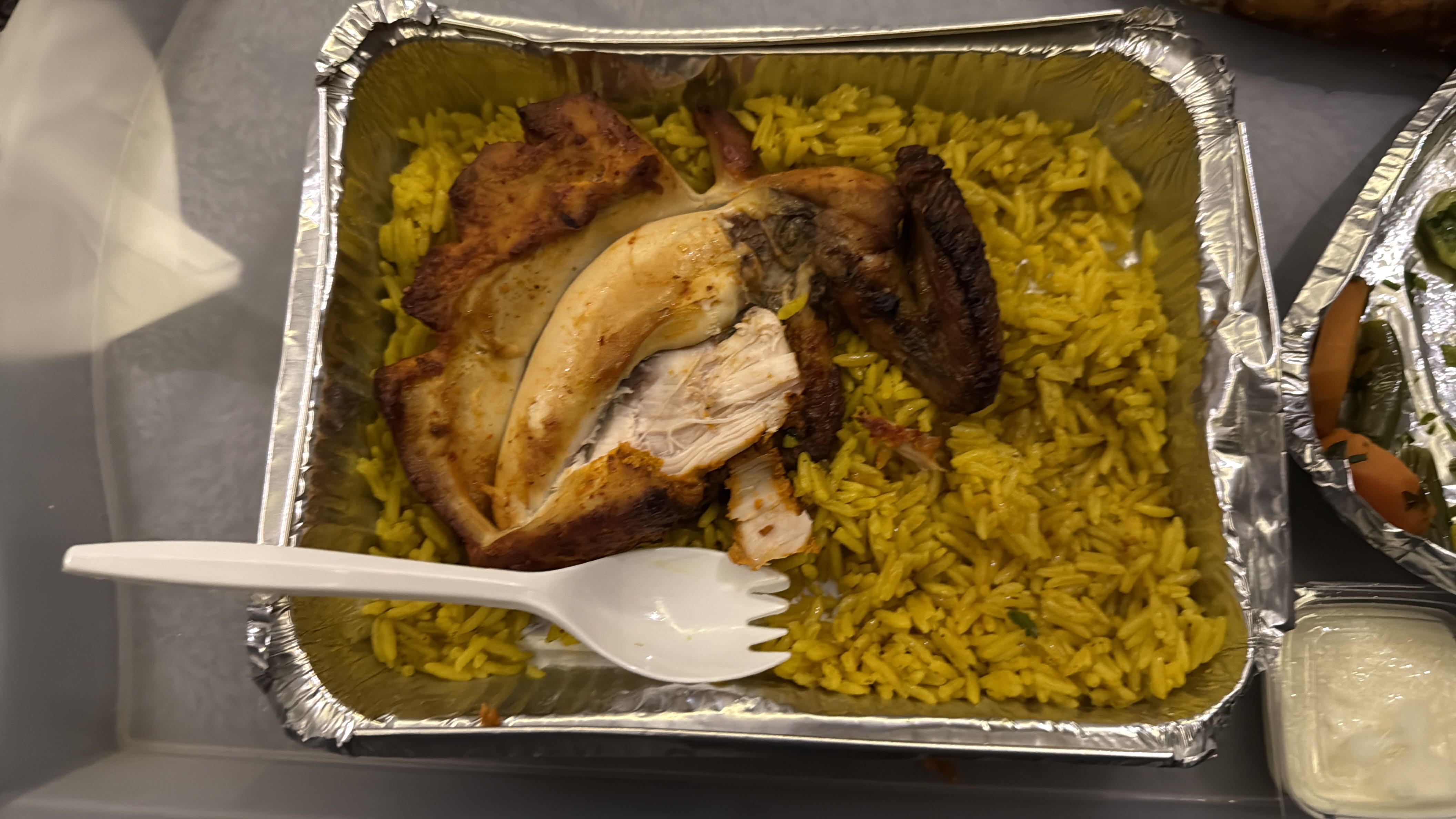 Grilled Chicken with Rice