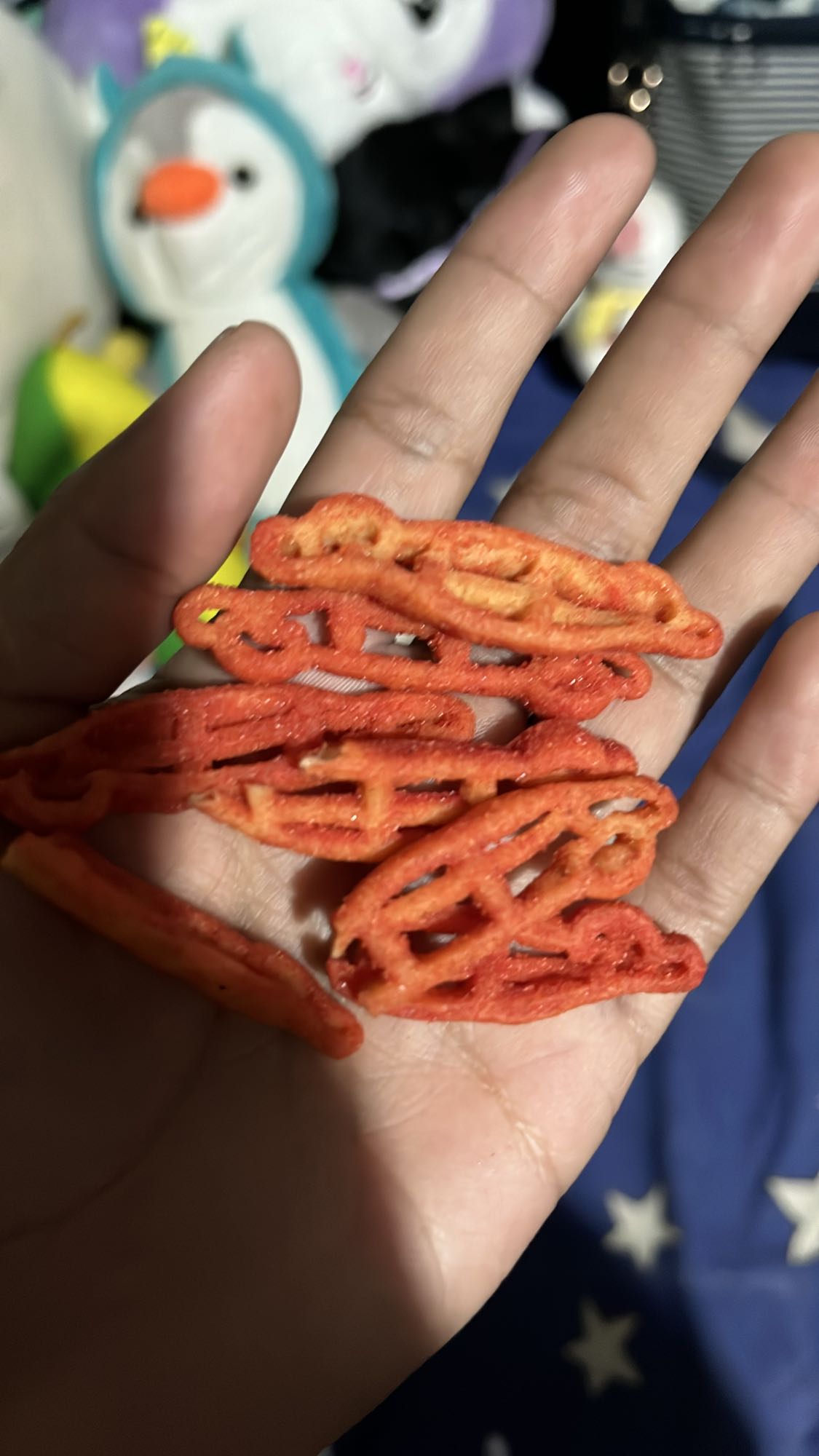 Botana frita picante