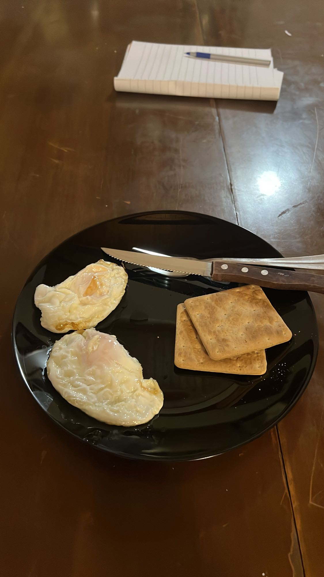 Eggs and Crackers