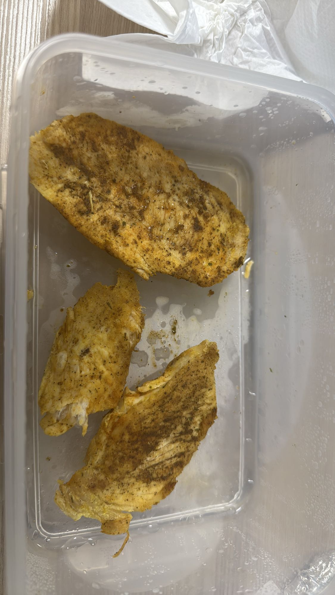 Piept de pui condimentat