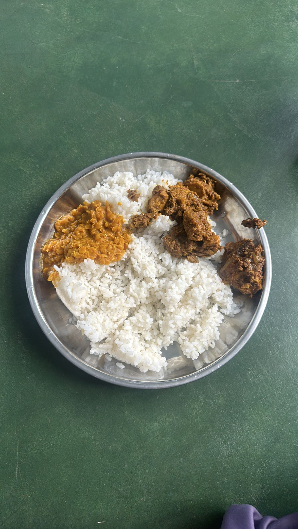 Rice with Lentils and Meat