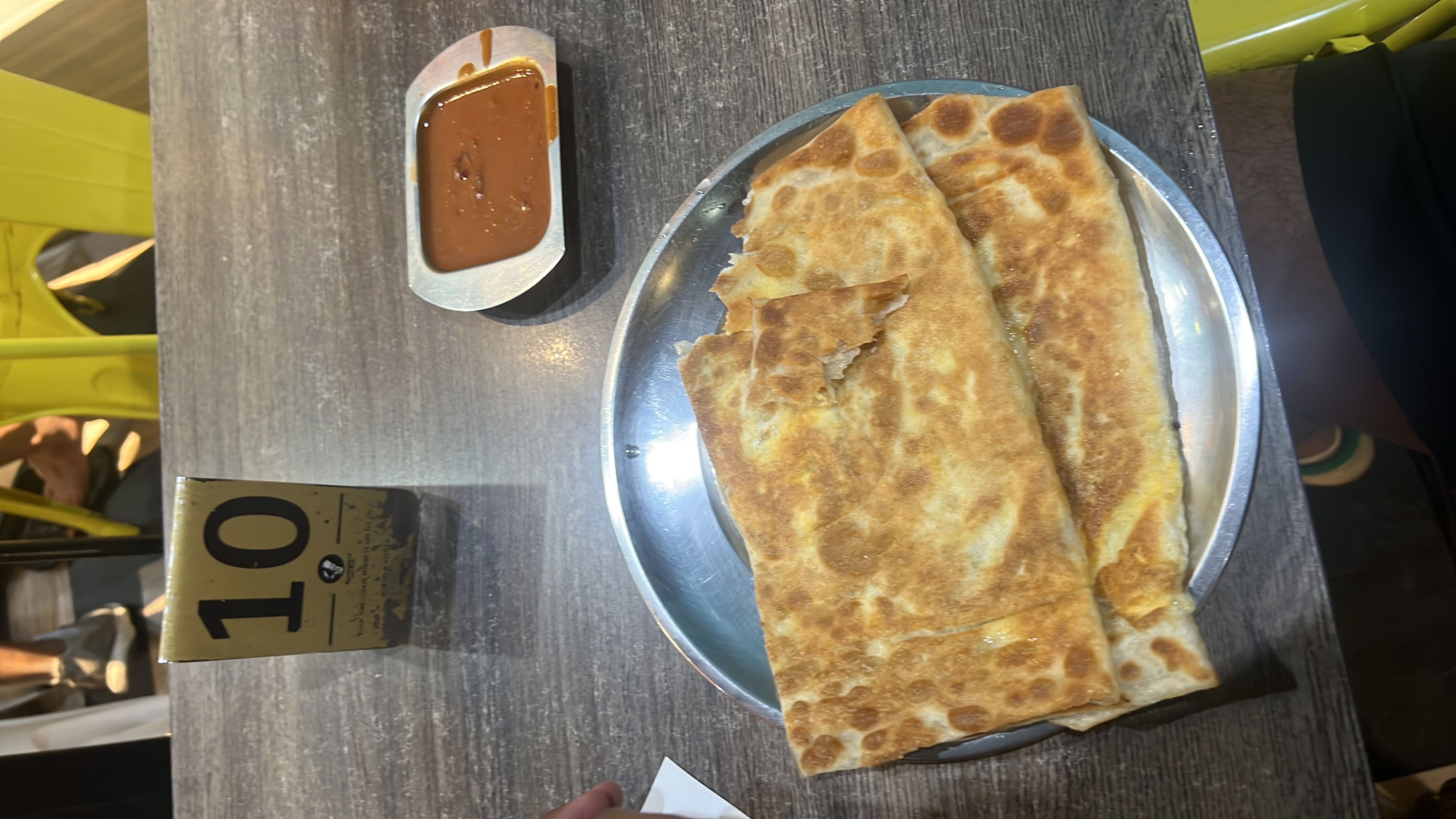 Cheese Roti Prata