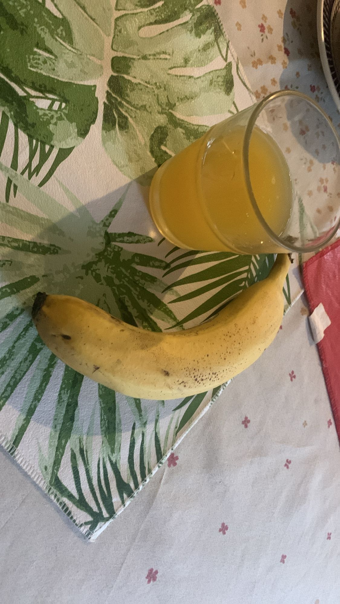 Banana and Orange Juice