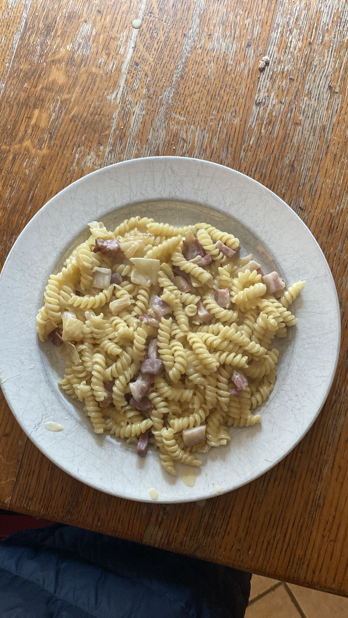Pâtes à la carbonara