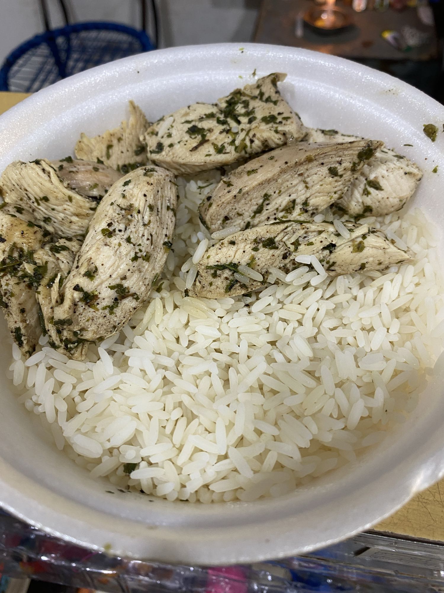 Pollo con arroz