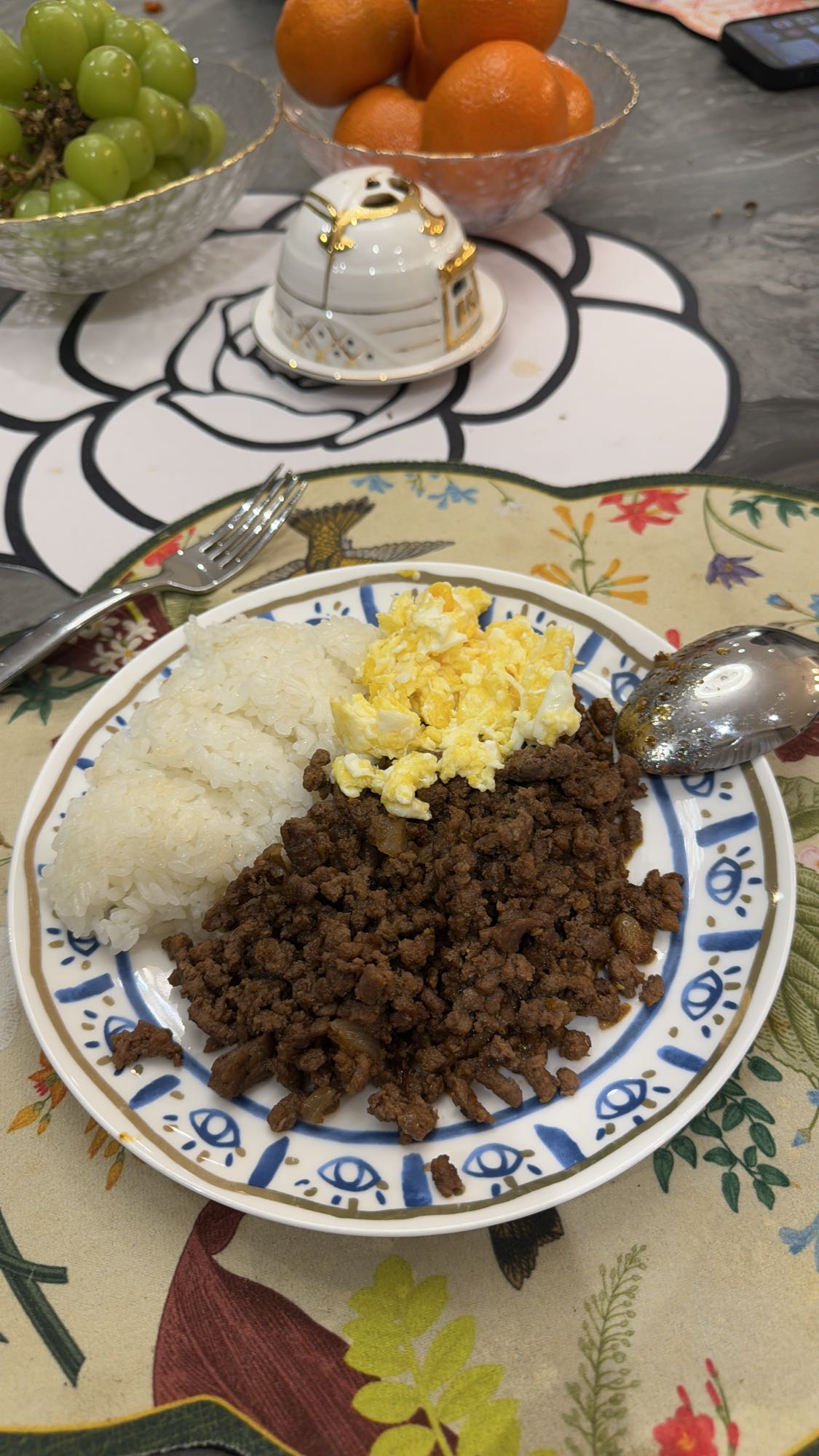 Beef with Rice and Egg