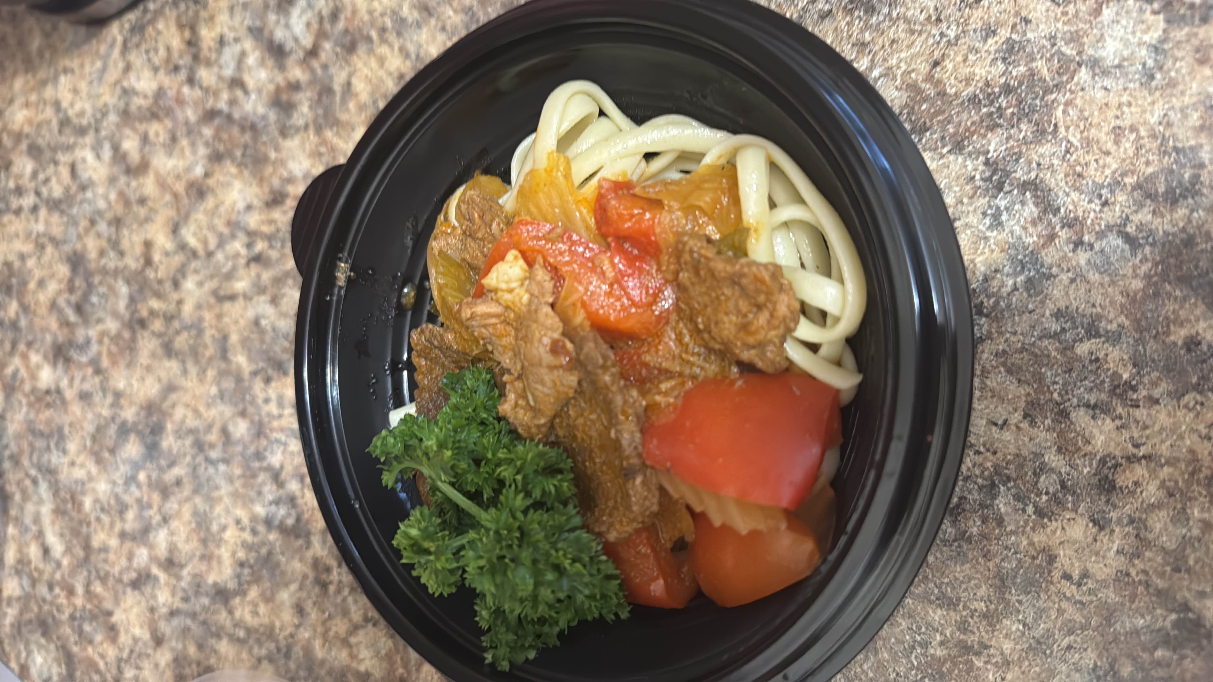 Лагман с говядиной