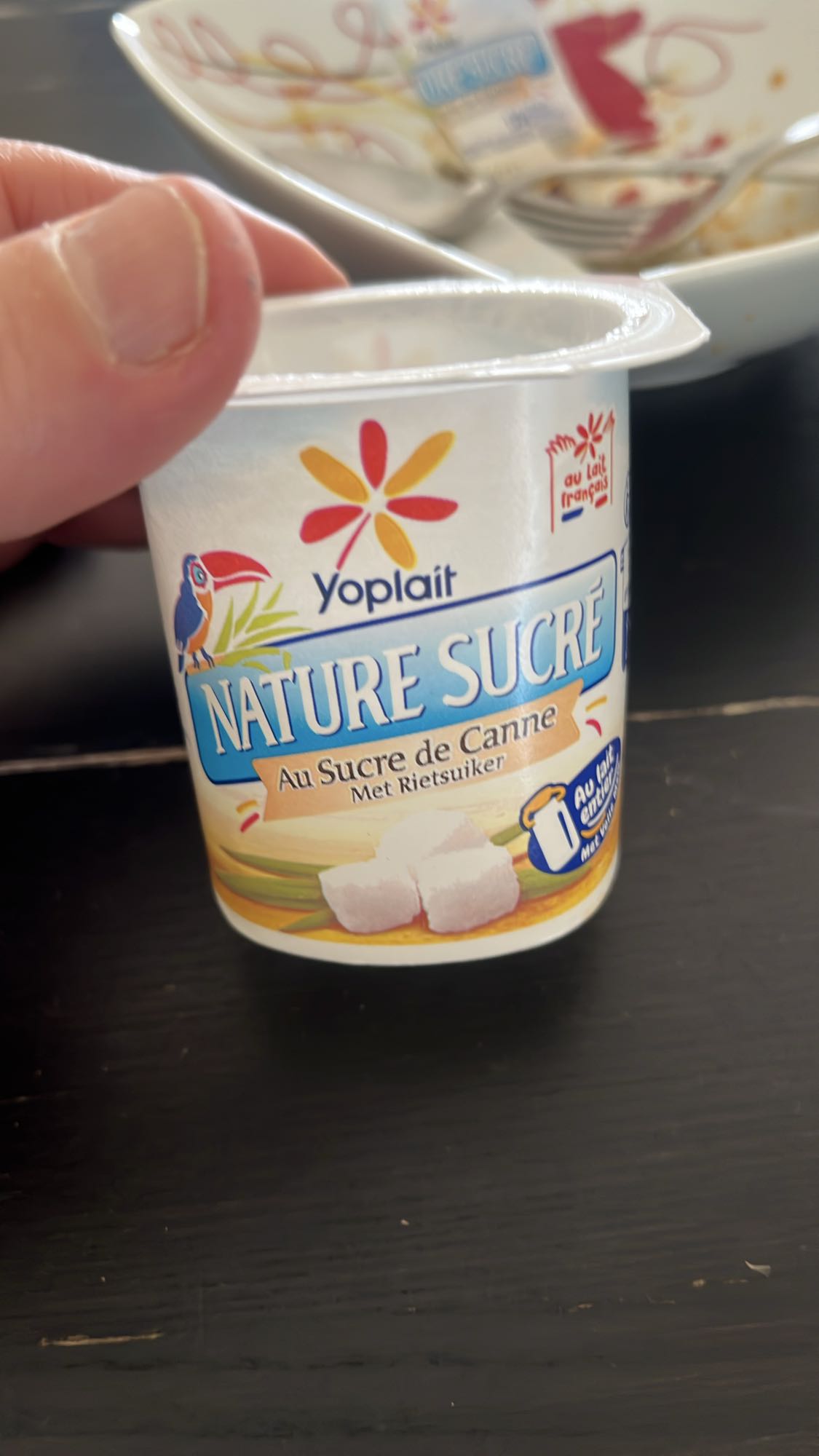 Yaourt nature sucré