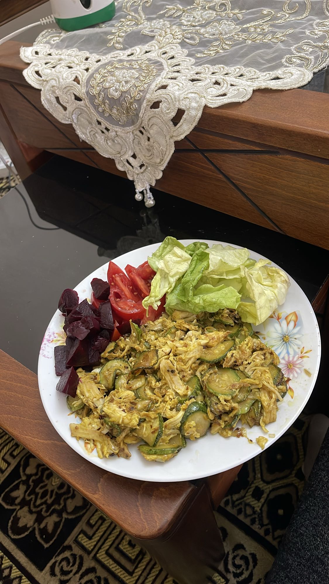 Vegetable Scramble Plate