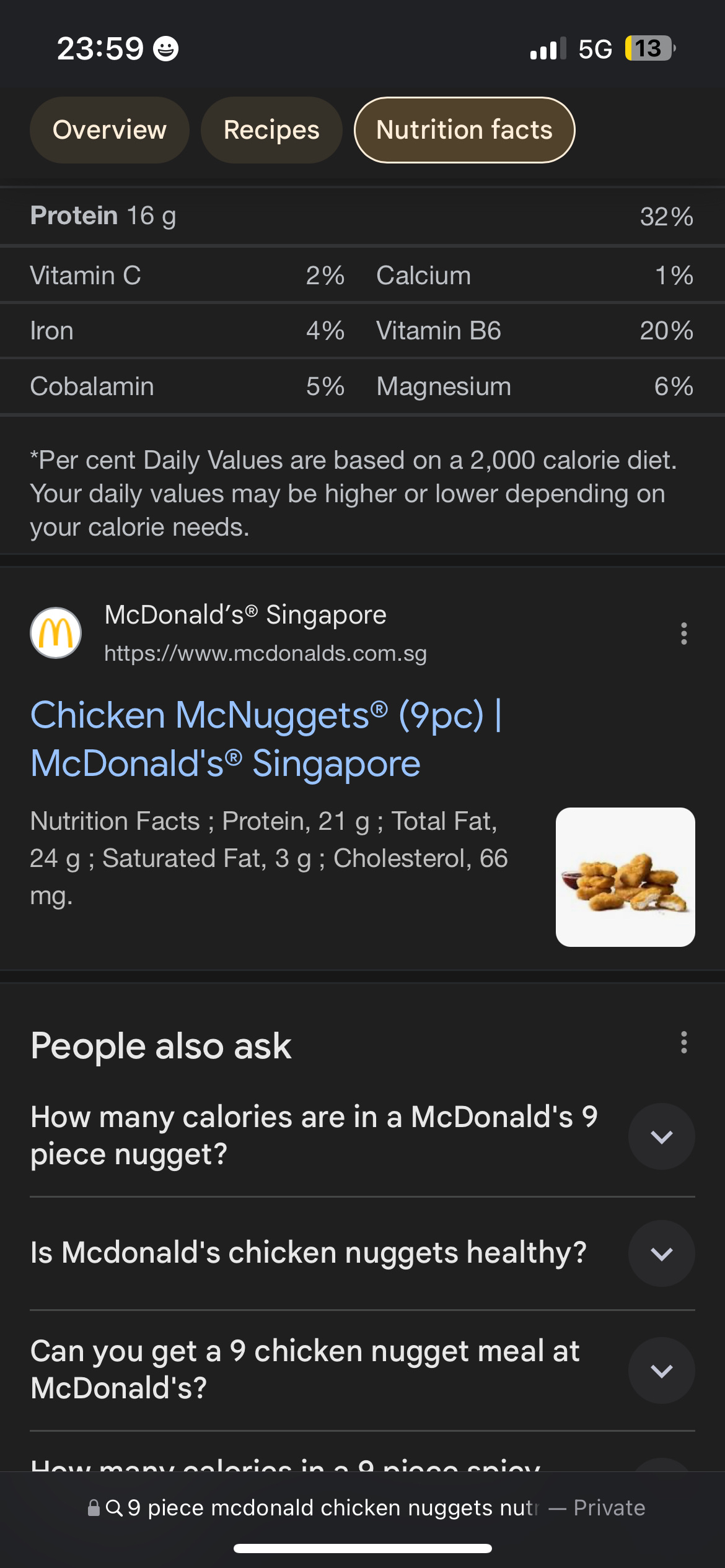 Chicken McNuggets (9pc)