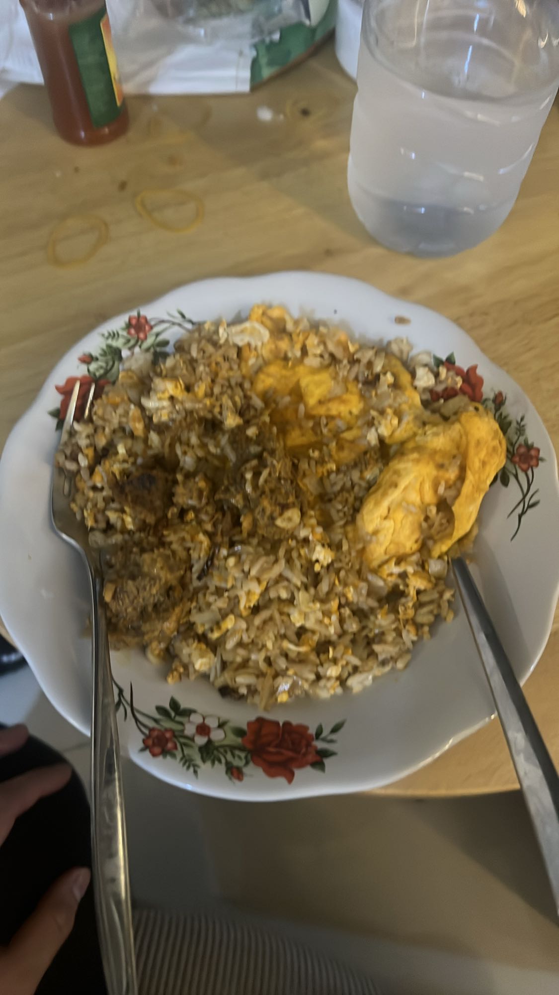 Egg and Rice Dish