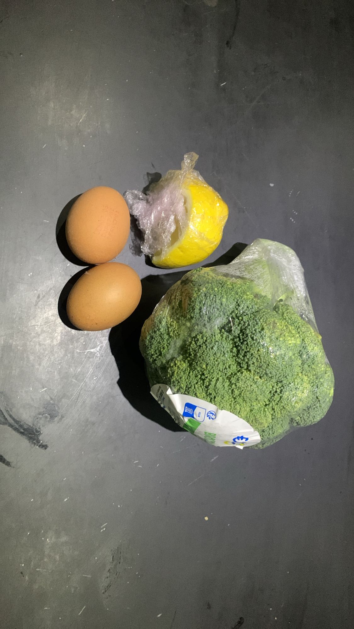 Oeufs et brocoli