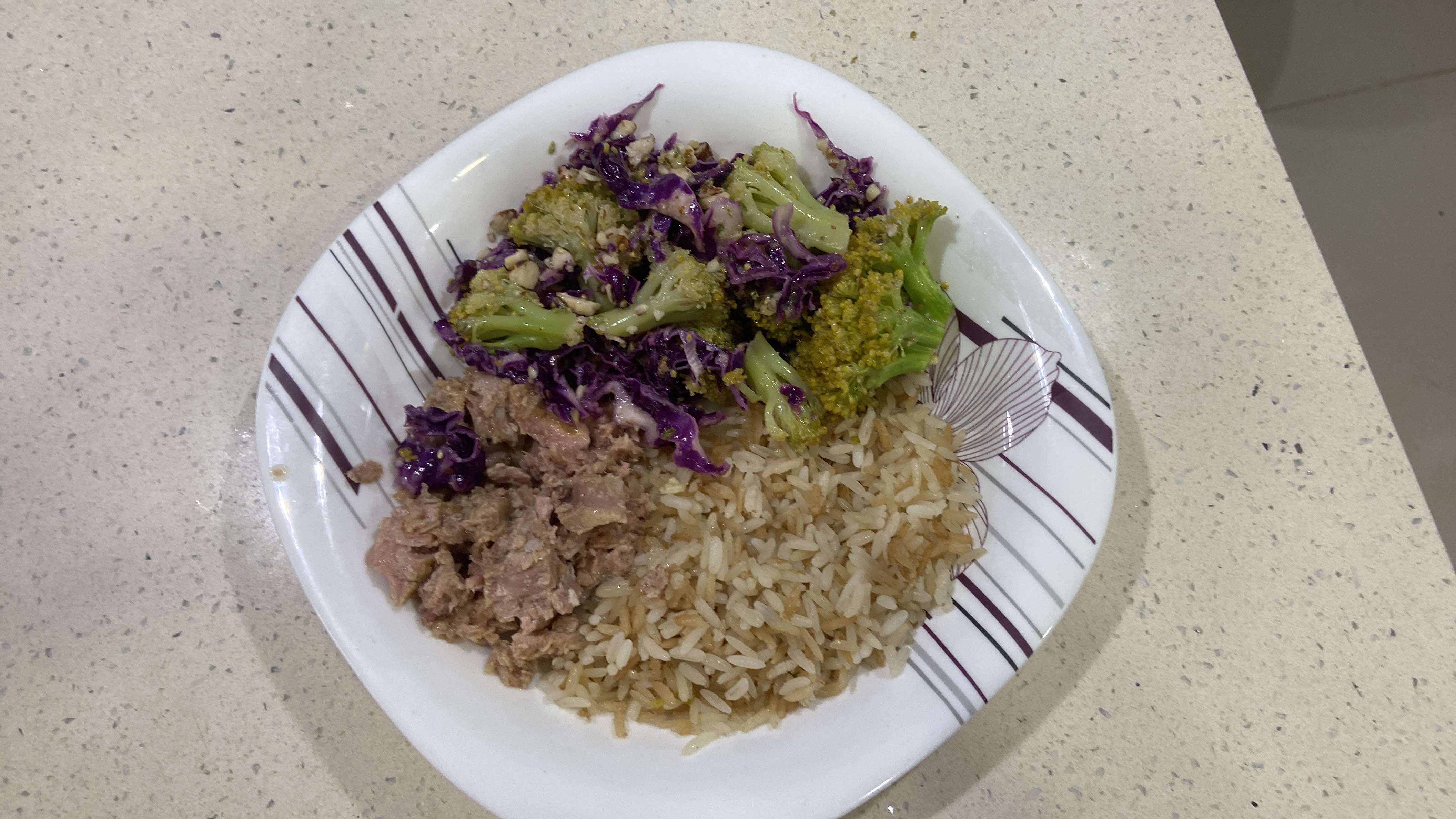 Rice with Tuna and Veggies