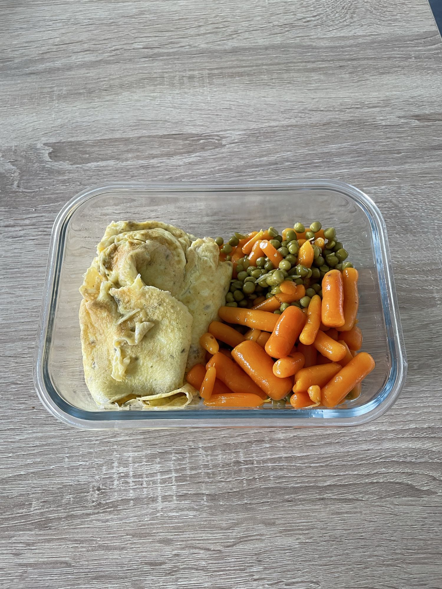 Omelette avec légumes