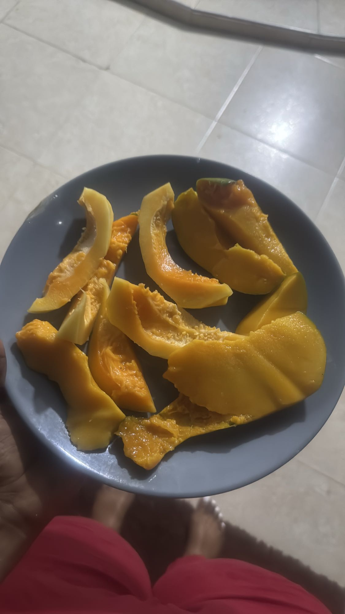 Fresh Mango and Papaya