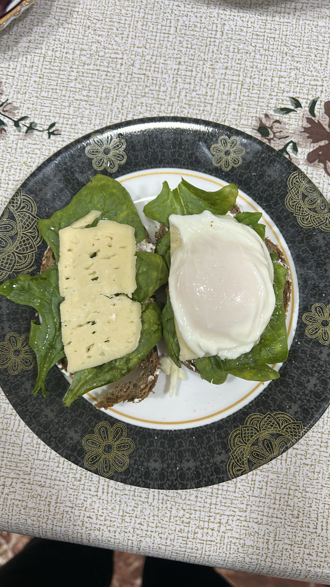 Бутерброд с яйцом