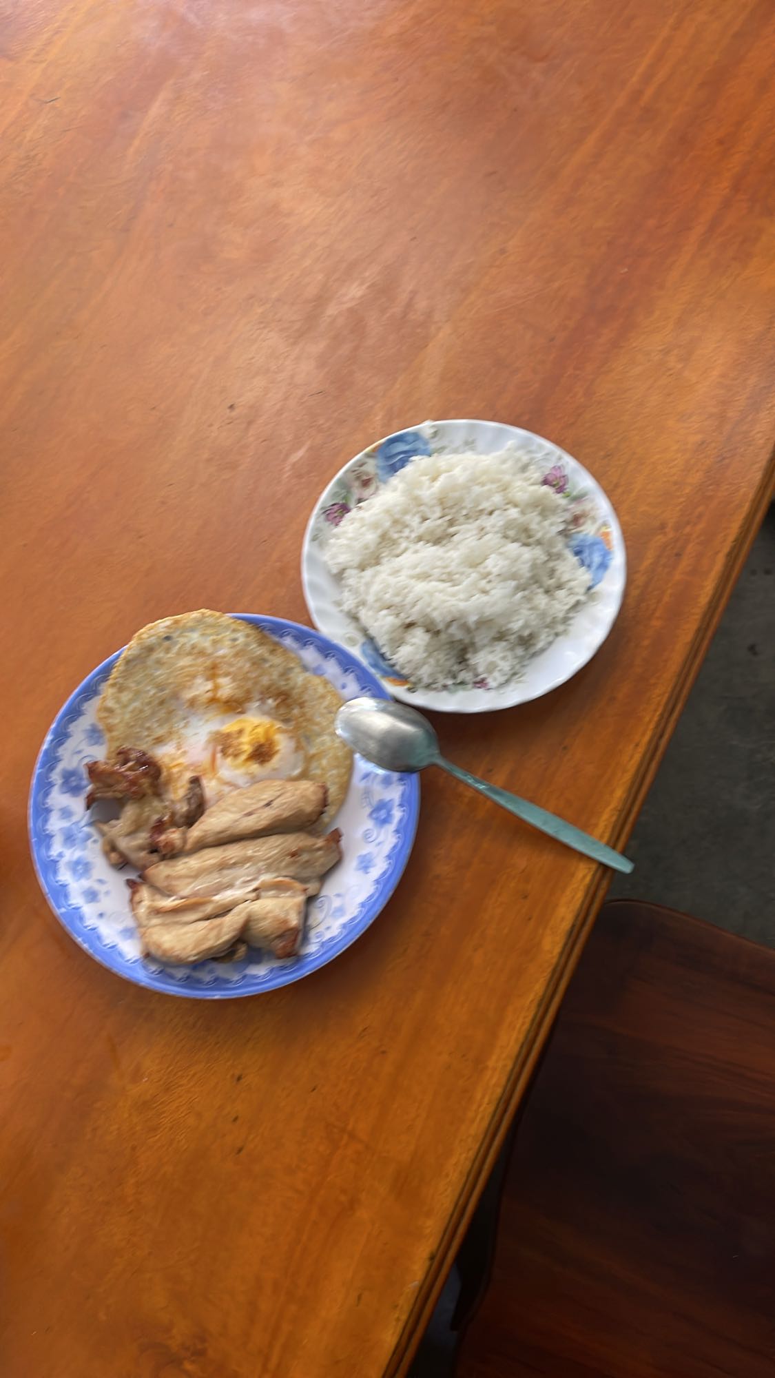 Chicken Rice with Egg