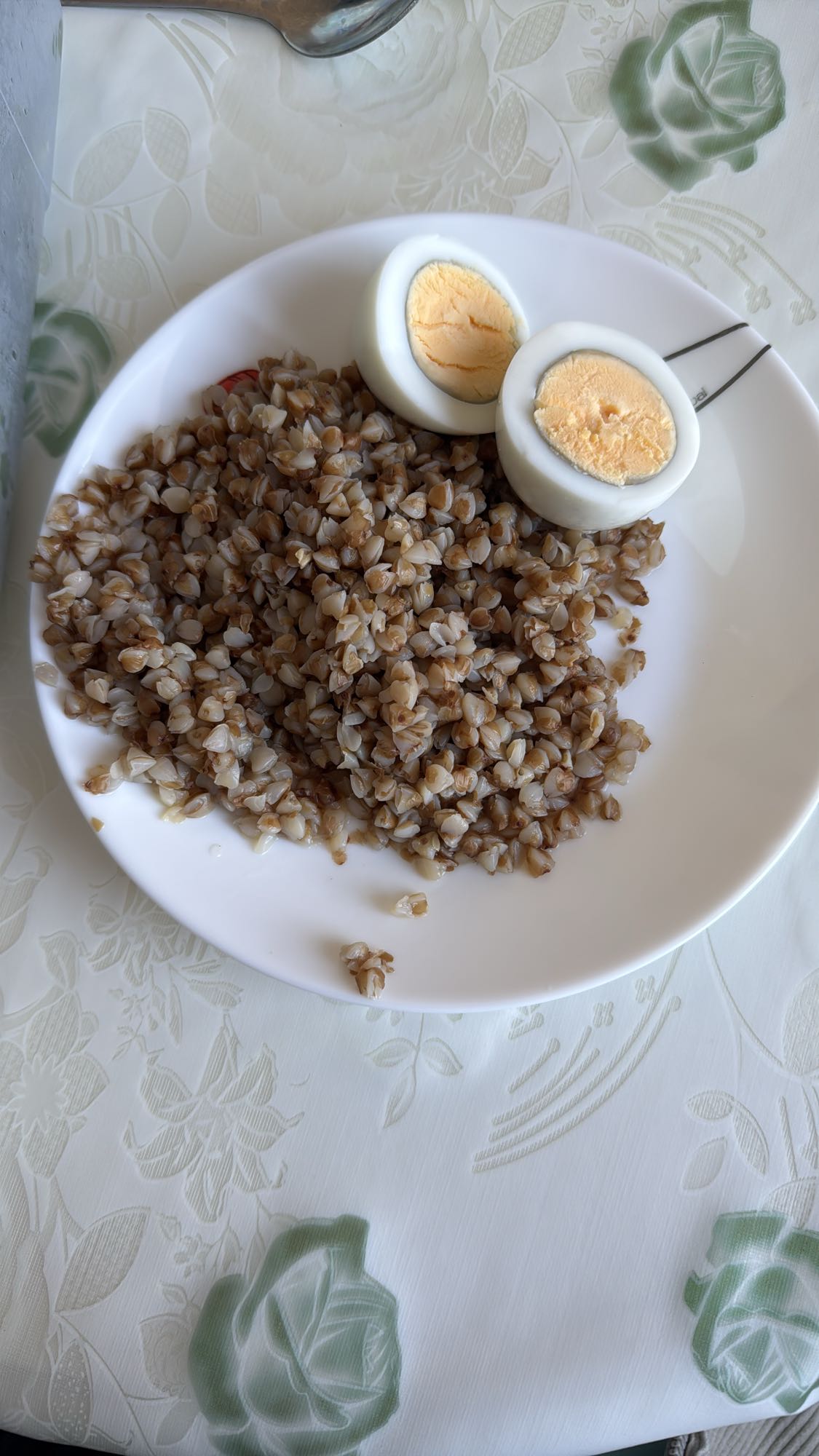 Гречка с яйцом