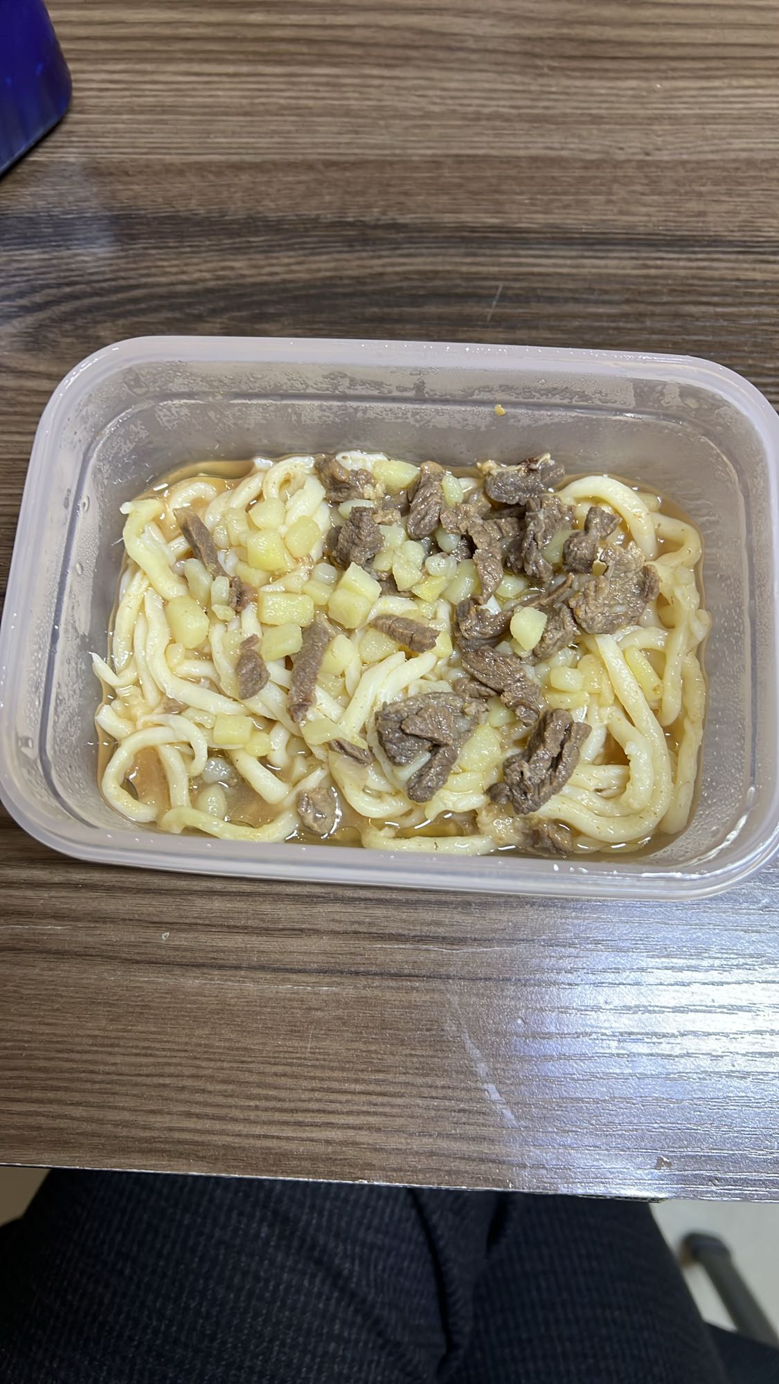 Лагман с говядиной