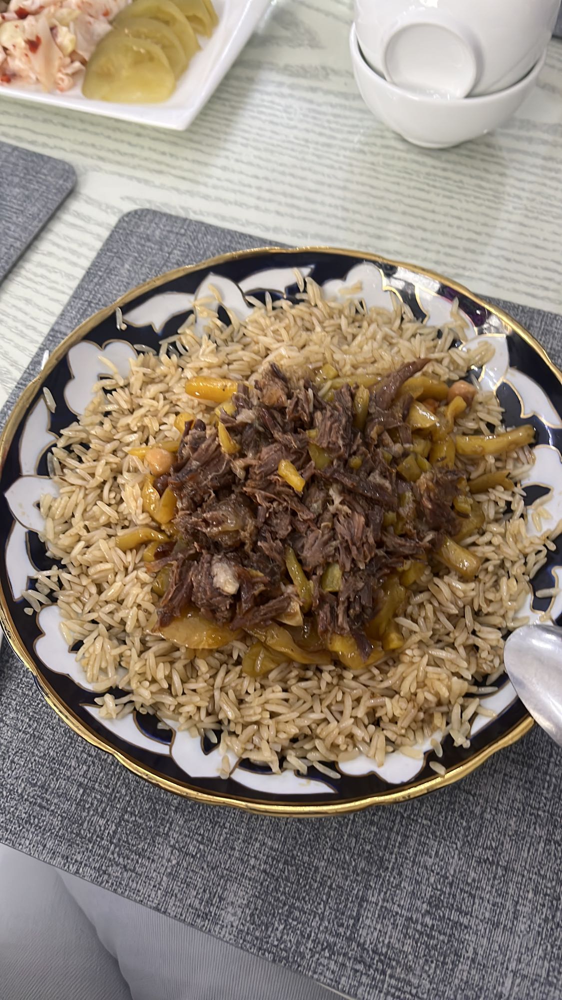 Плов с говядиной