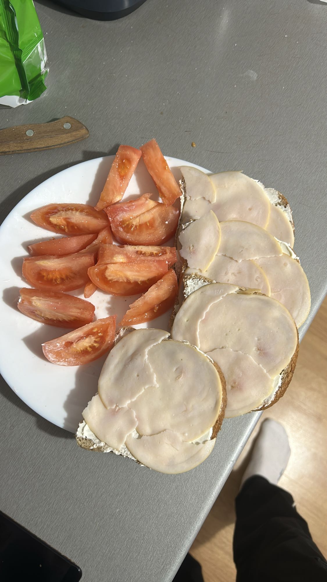 Turkey Sandwich with Tomato