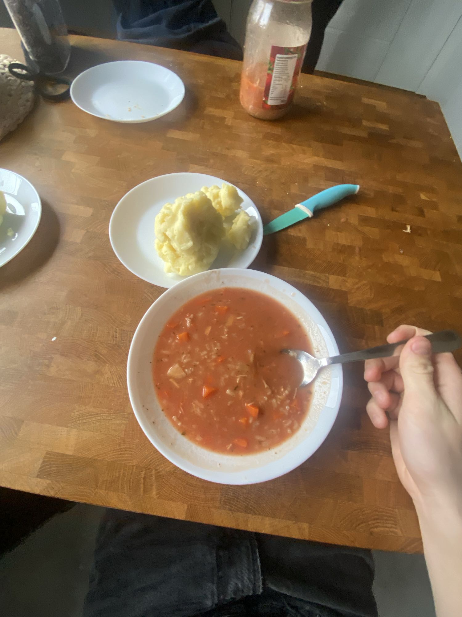 Zupa pomidorowa z ryżem