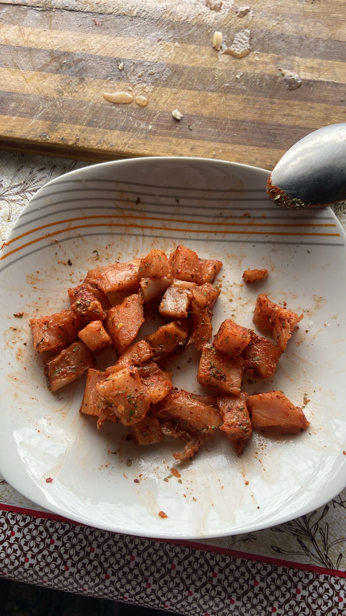 Spiced Chicken Bites