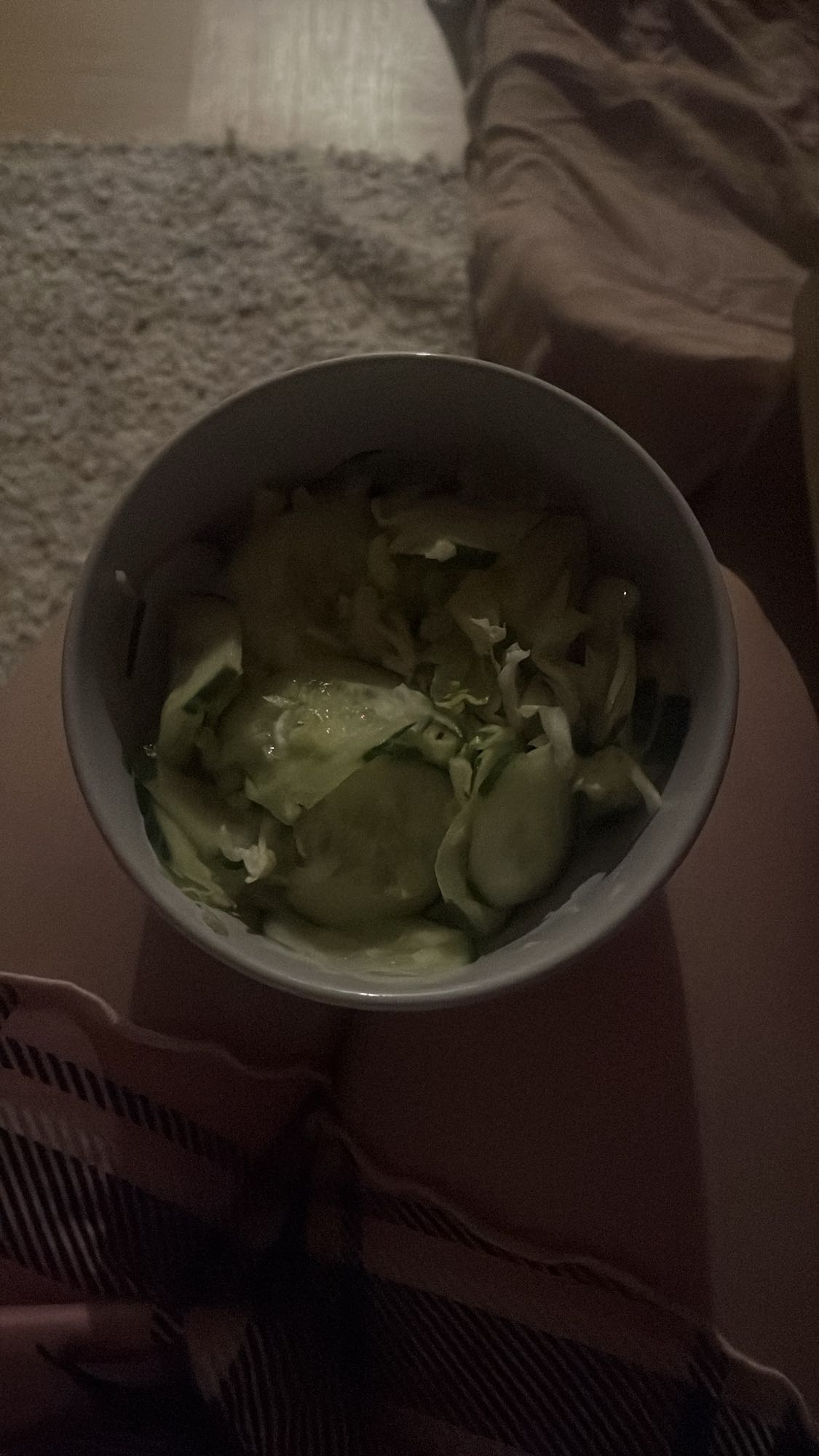 Огуречный салат