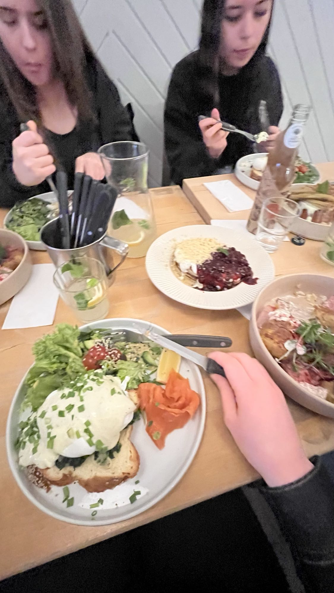 Œufs bénédicte au saumon