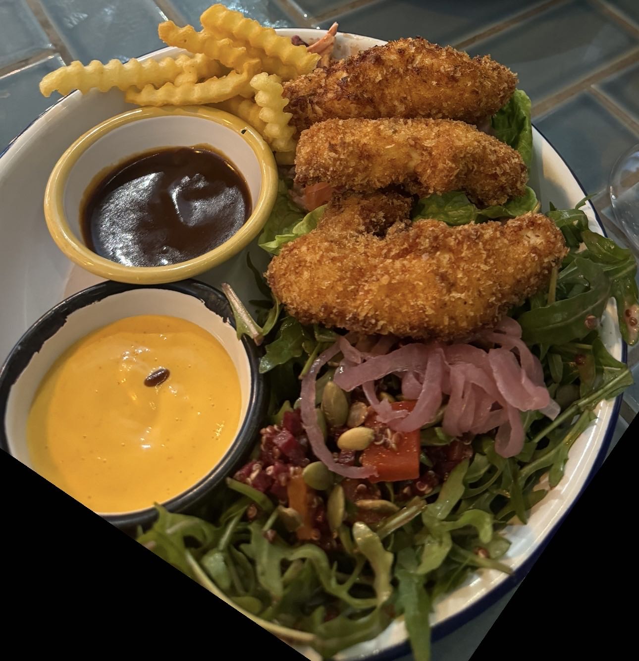 Crispy Chicken Salad