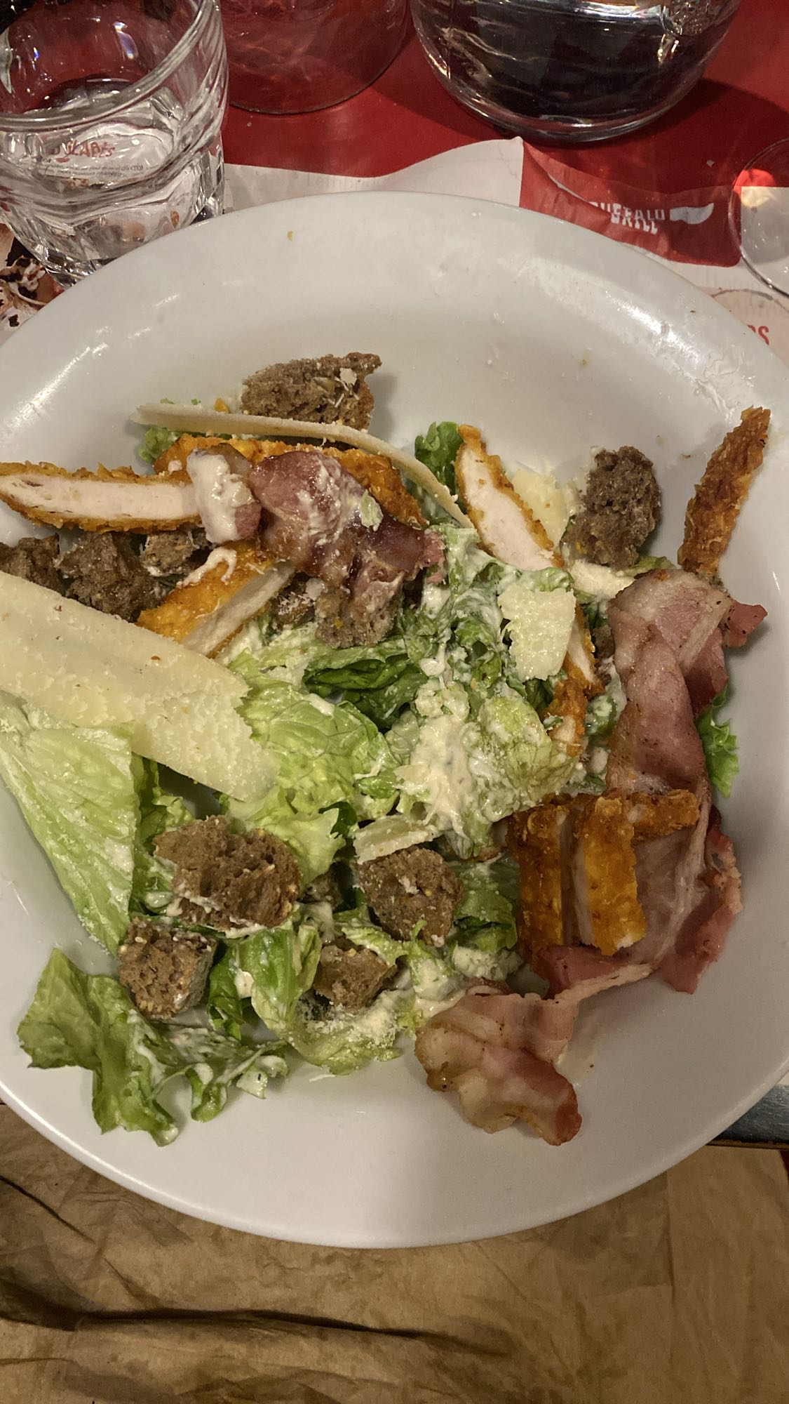 Salade César au poulet