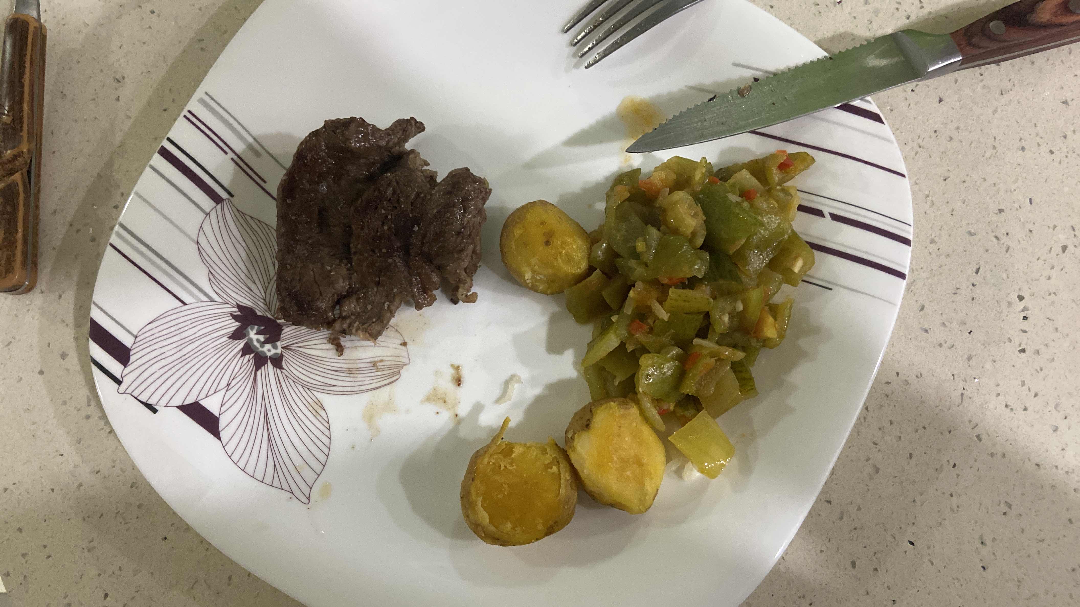 Steak with Vegetables