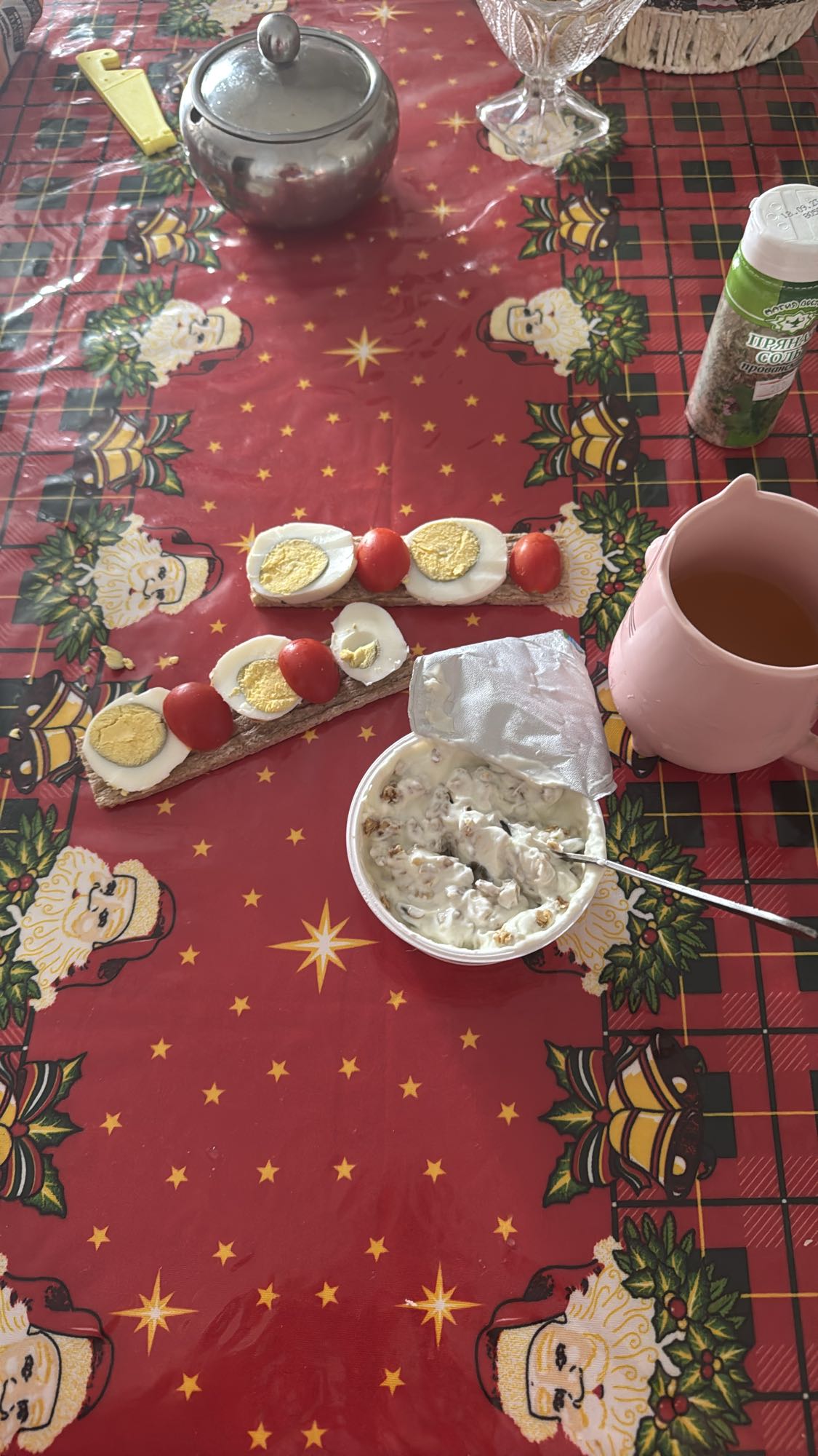 Завтрак с яйцами