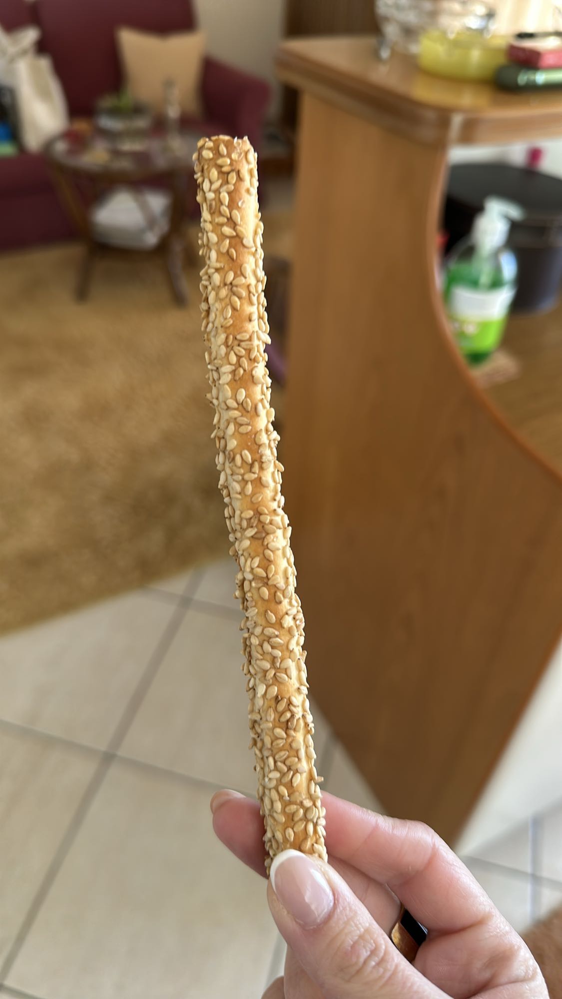 Κριτσίνι με σουσάμι