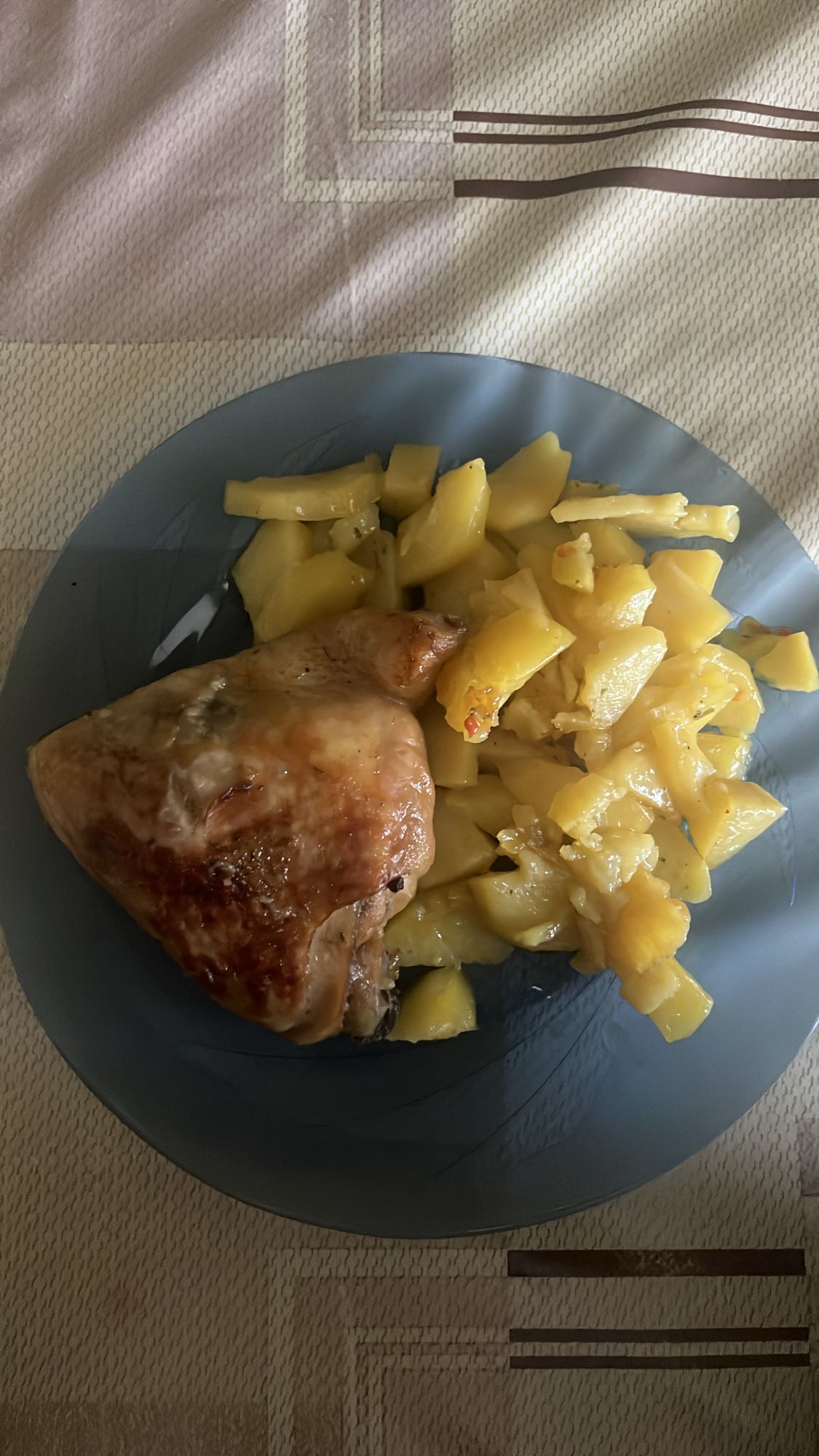 Roasted Chicken with Potatoes