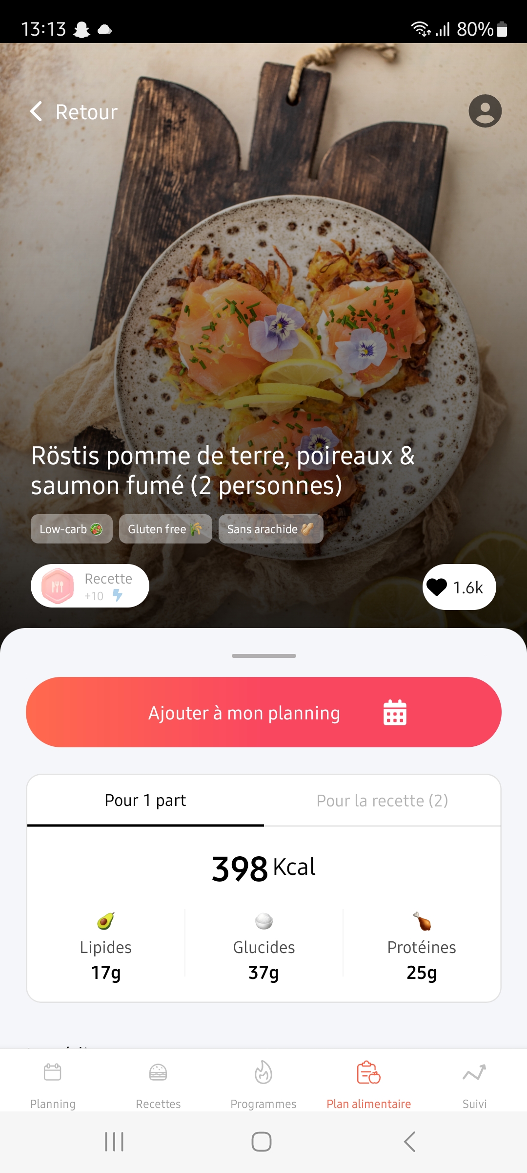 Röstis pommes de terre